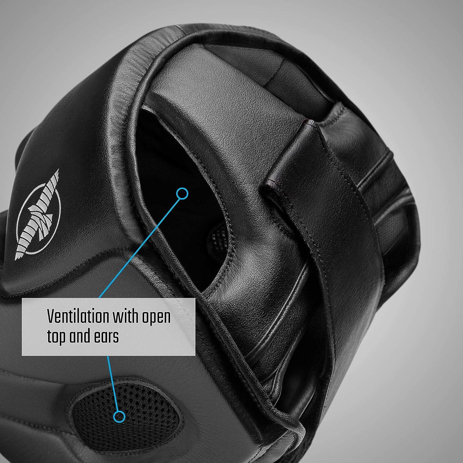 Hayabusa T3 Boxing Headgear Blanc