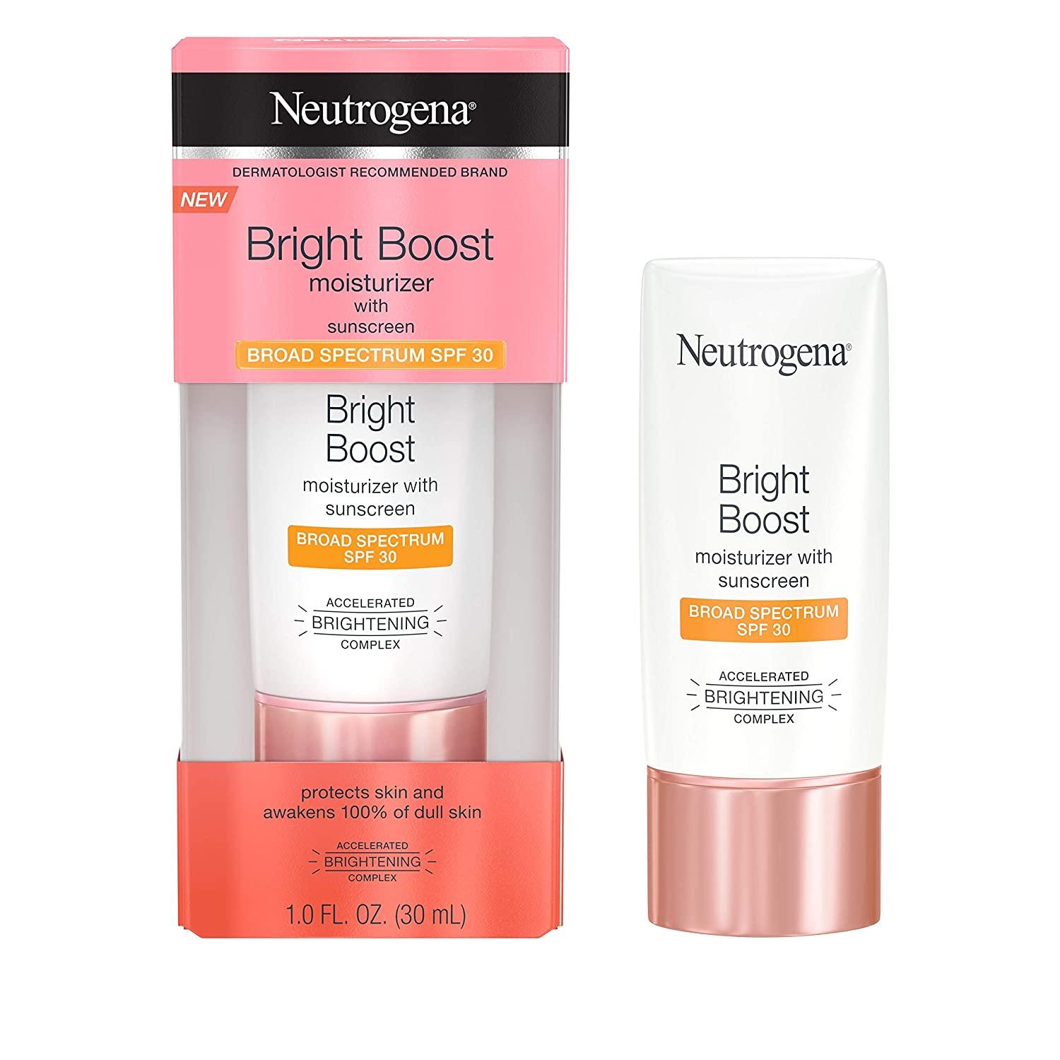 Neutrogena Bright Boost Moisturizer SPF 30 - 1 fl oz (30 ml
