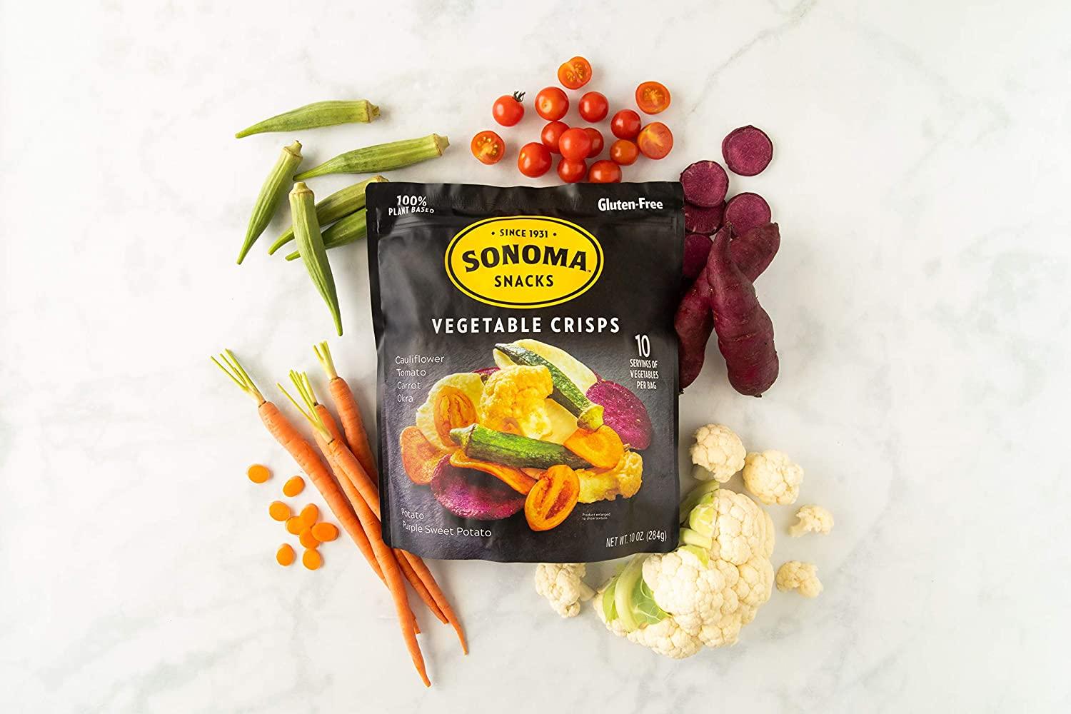 Sonoma Snacks Vegetable Crisps Delicious and Healthy Veggie Chips