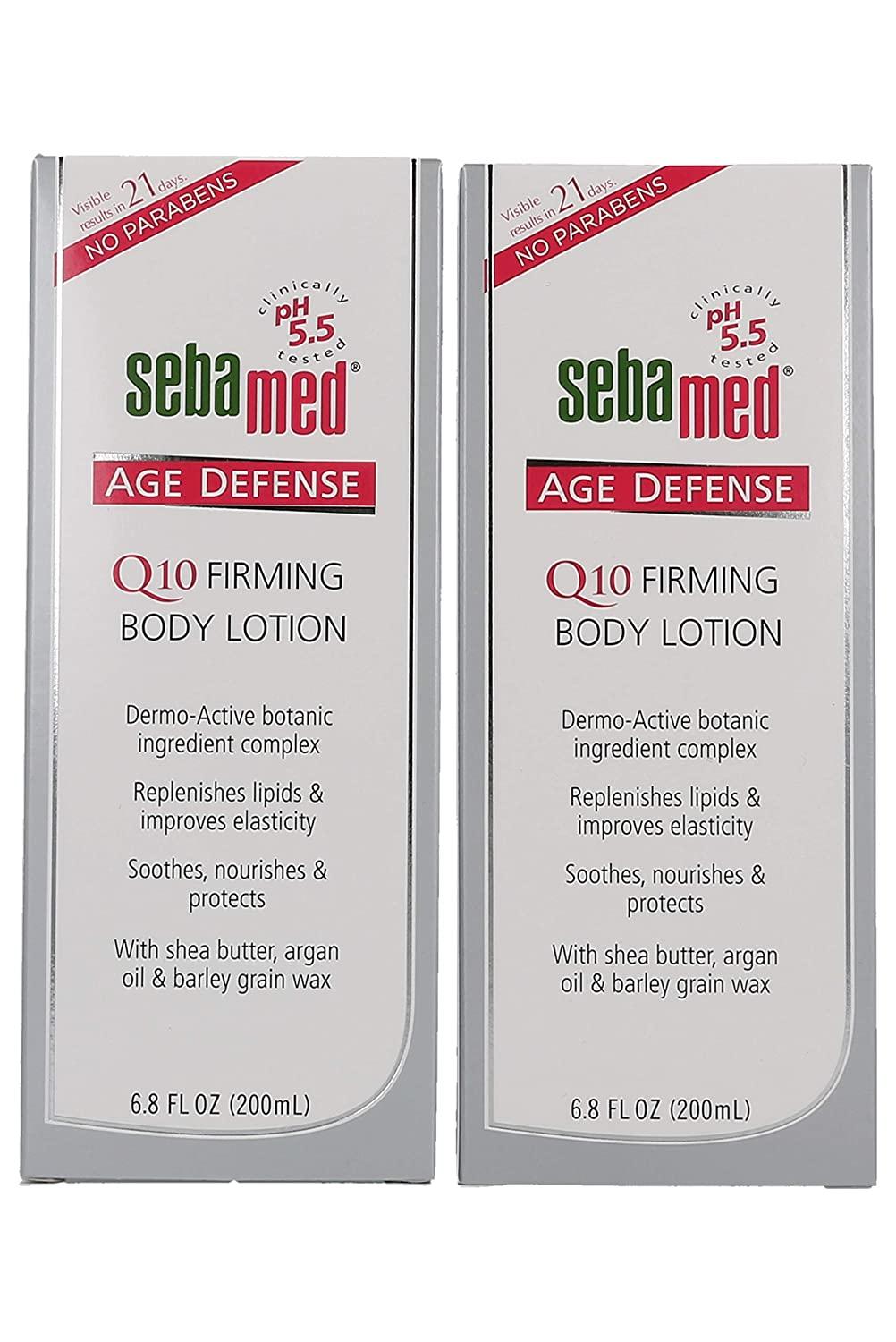 Set of 2 Sebamed Age Defense Q10 Firming Body Lotion AntiAging