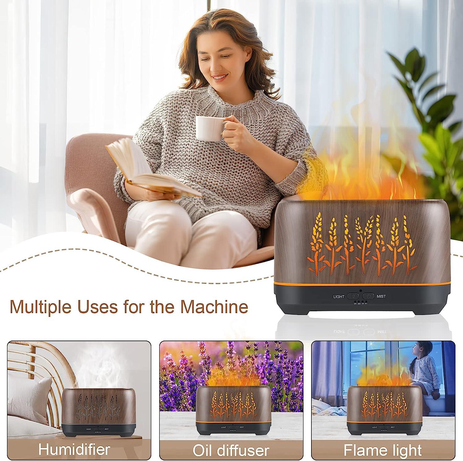 NEWYID Aromatherapy Diffuser with 5 Essential Oils, Oil Diffuser