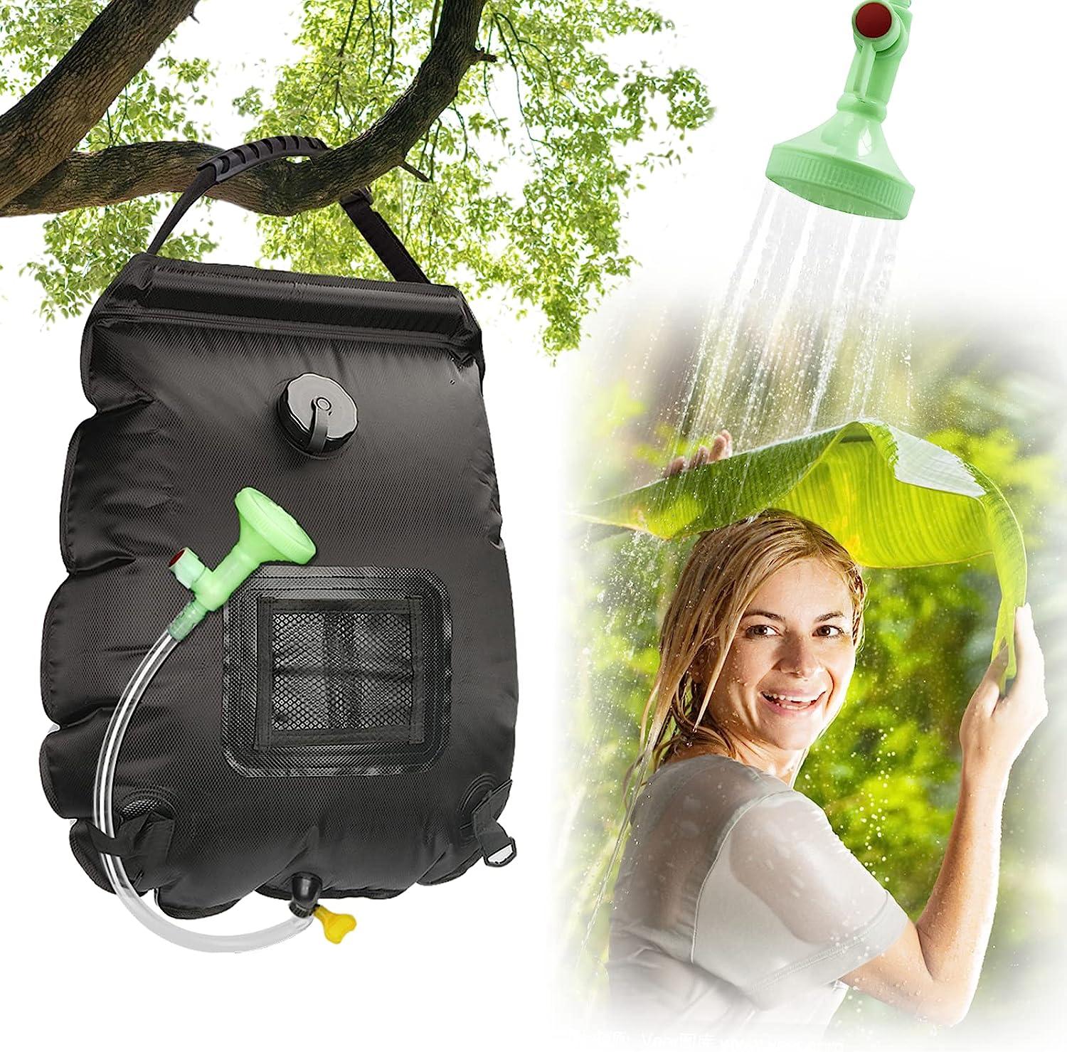 Sac De Douche Solaire De Camping - Chauffe-eau Avec Indicateur De Température - 45x50 Cm