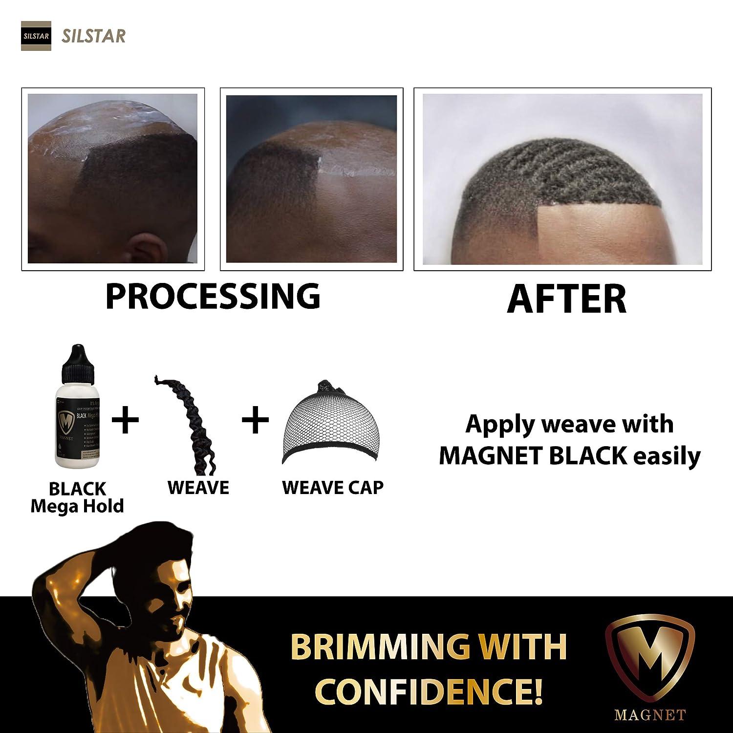 Wig Glue for Men 1.35oz MEGA Hold, Fast Drying, OilResistant Ideal for Frontal