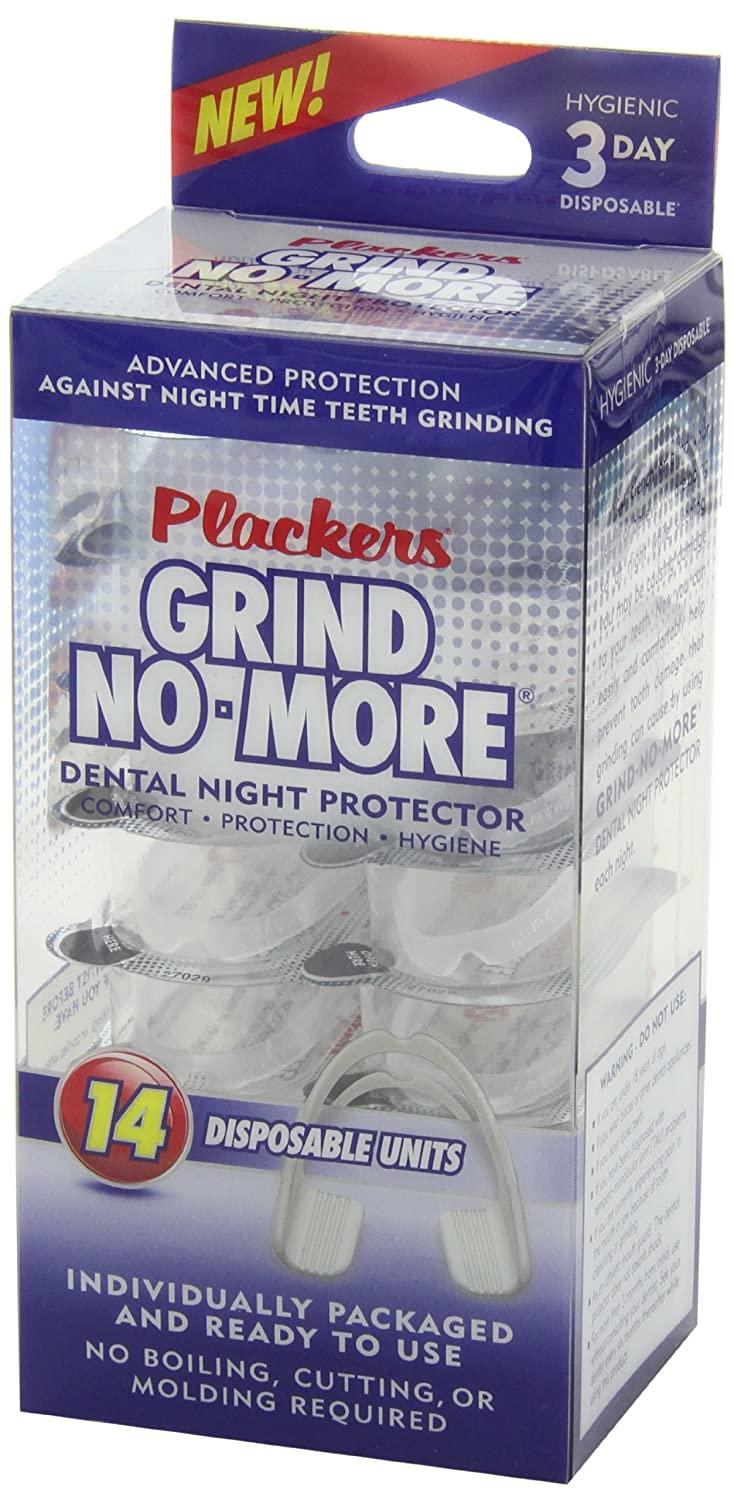 Plackers Grind No More Dental Night Guard for Teeth Grinding 14 Count