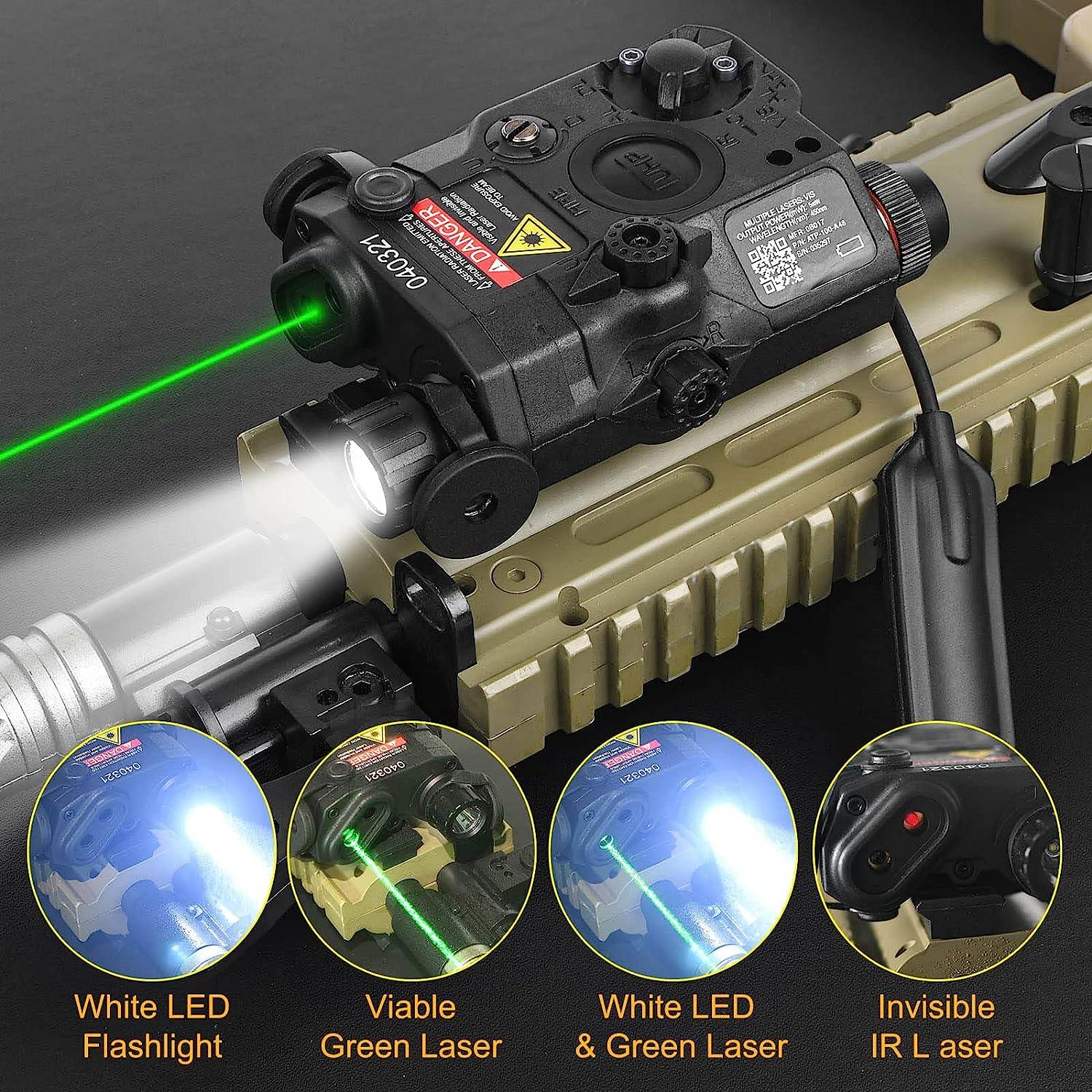 Matrix PEQ-15 Type Laser & Flashlight Combo w Remote Pressure