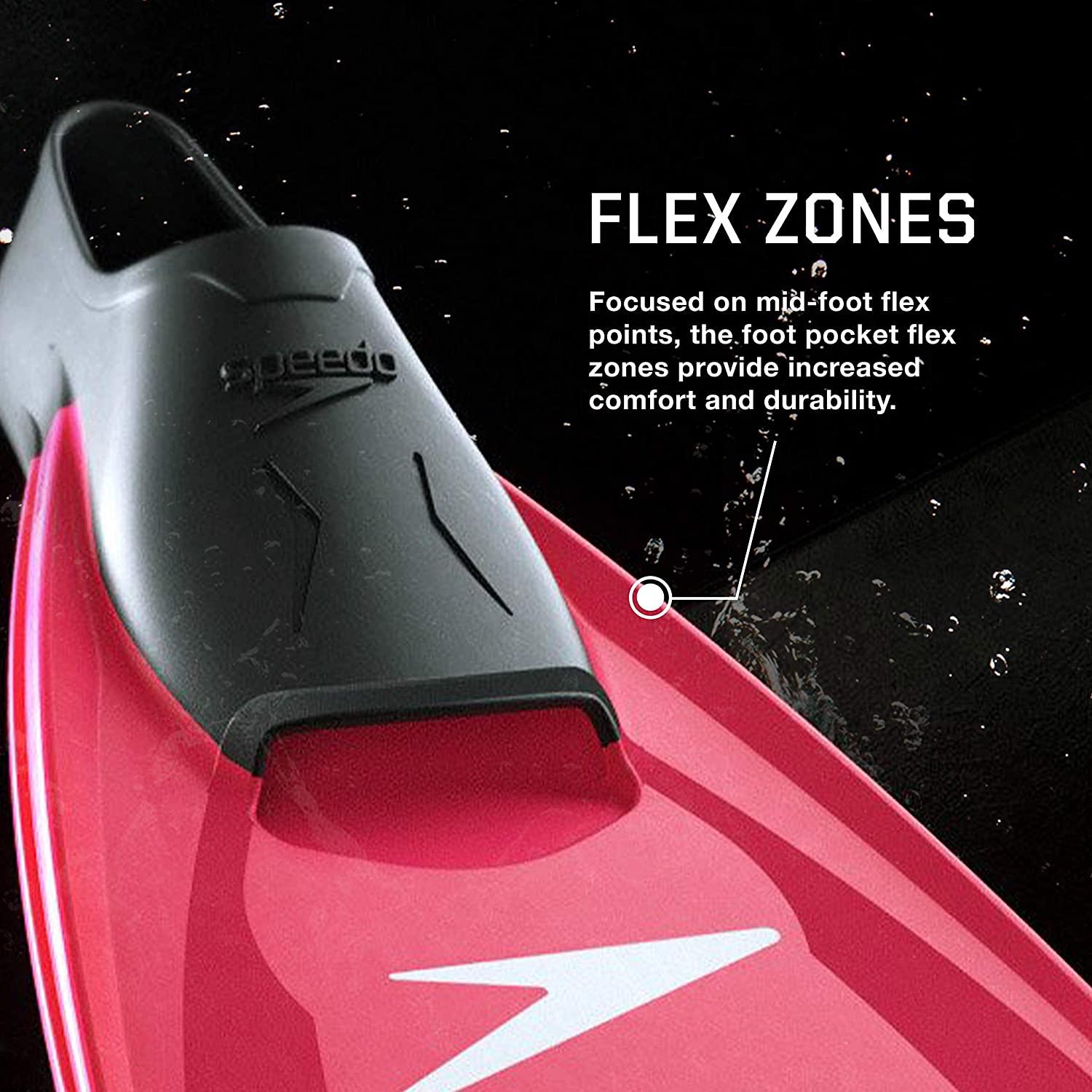 Speedo UnisexAdult Swim Training Fin Switchblade L Men's Shoe size 9