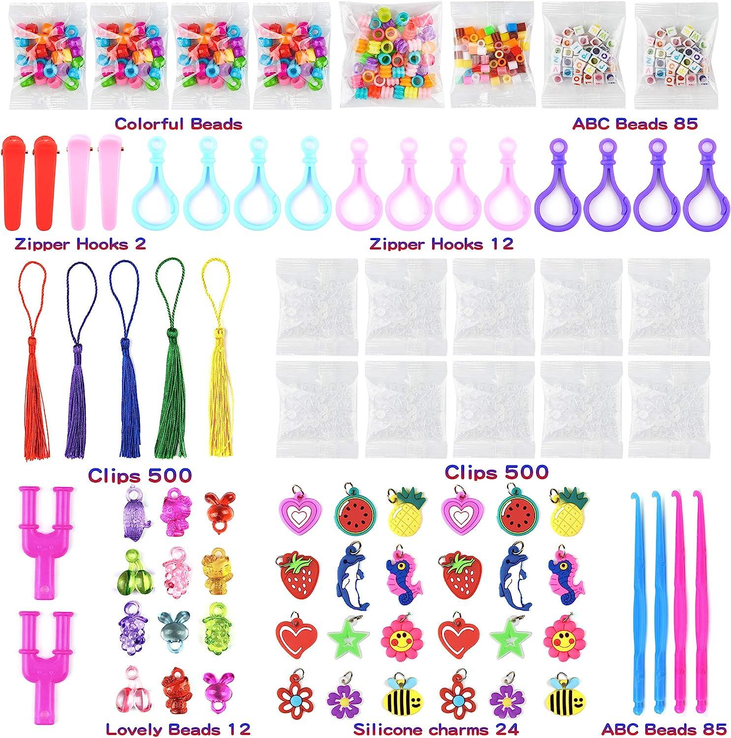 Mudo Nest 20000Loom Bands Kit:19,000 DIY Rubber Bands Kits 38 Unique colors500 clips,40 charmsLoom Bracelet Making Kits for Kids