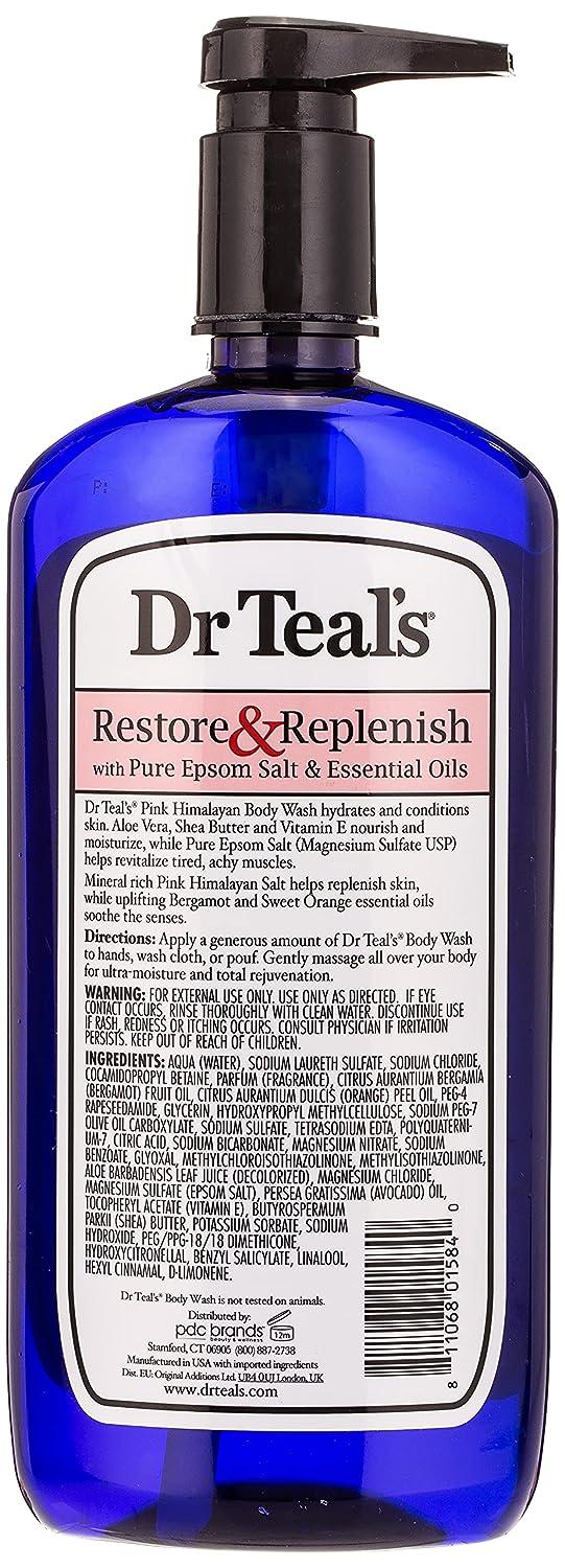 Dr. Teal's Pink Himalayan Body Wash Restore and Replenish with Pure
