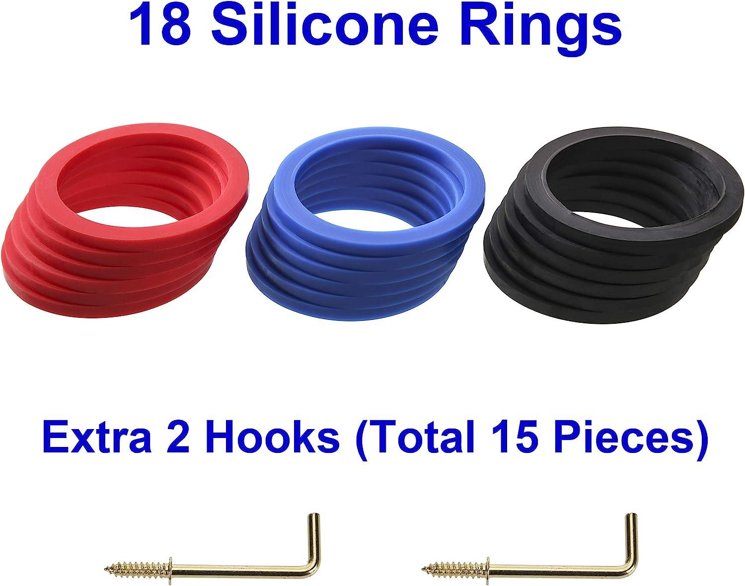 SUNGIFT Hook Ring Toss Game for Adults & Kids Yard Hooky Ring Tossing