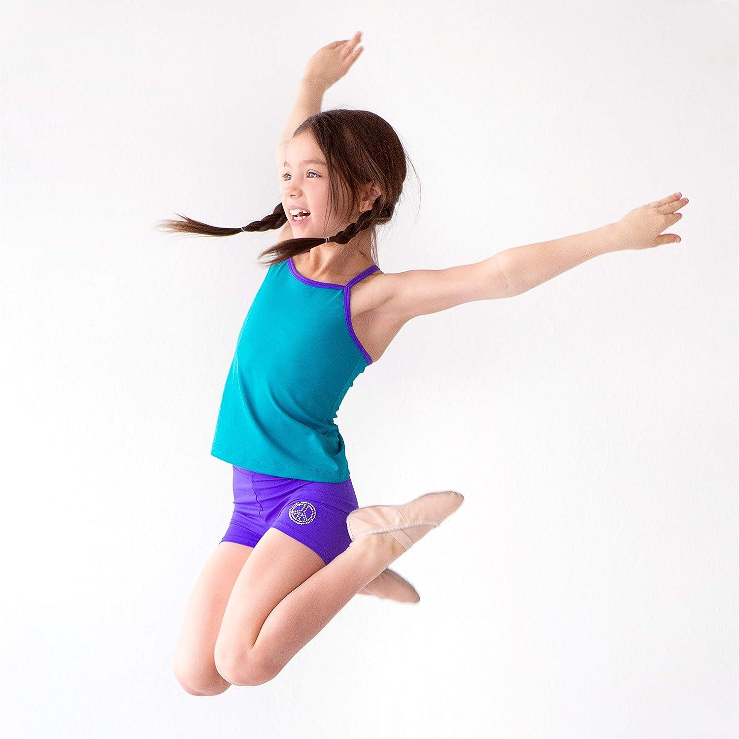 Lucky & Me Ella Girls Dance Shorts 3-Pack | Gymnastics & Dancewear