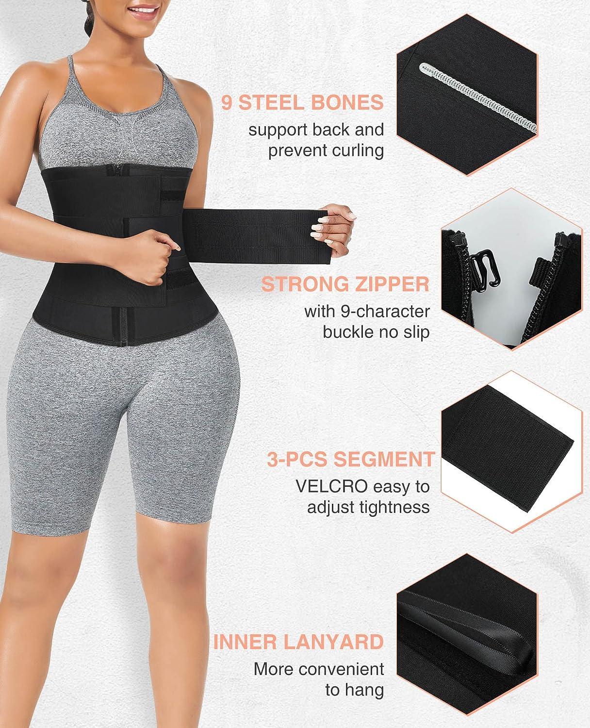 Feelingirl Waist Trainerfeelingirl Plus Size Waist Trainer - Slimming Body  Shaper Belt