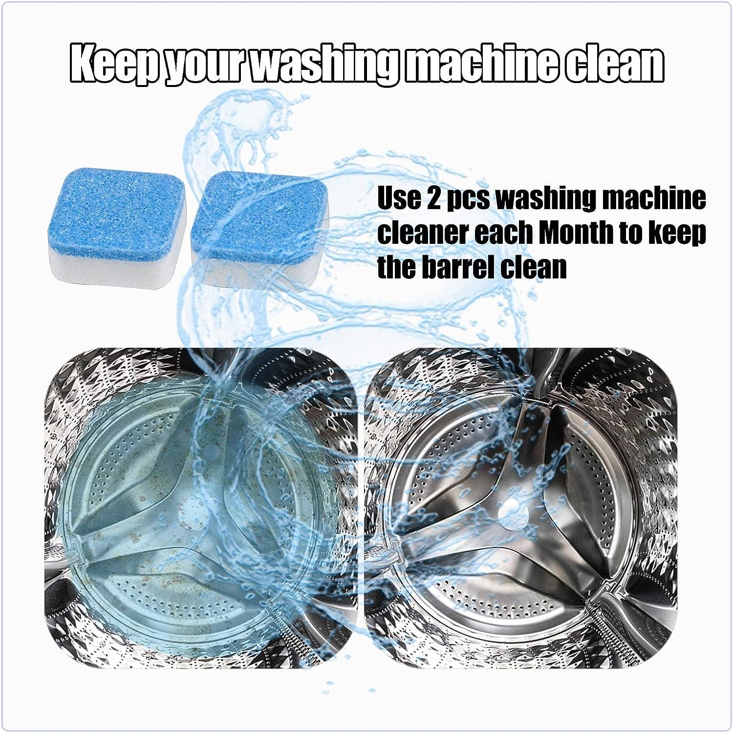 Washing Machine Cleaner Tablets 24 Pack Deep Cleaning Washer Tablets