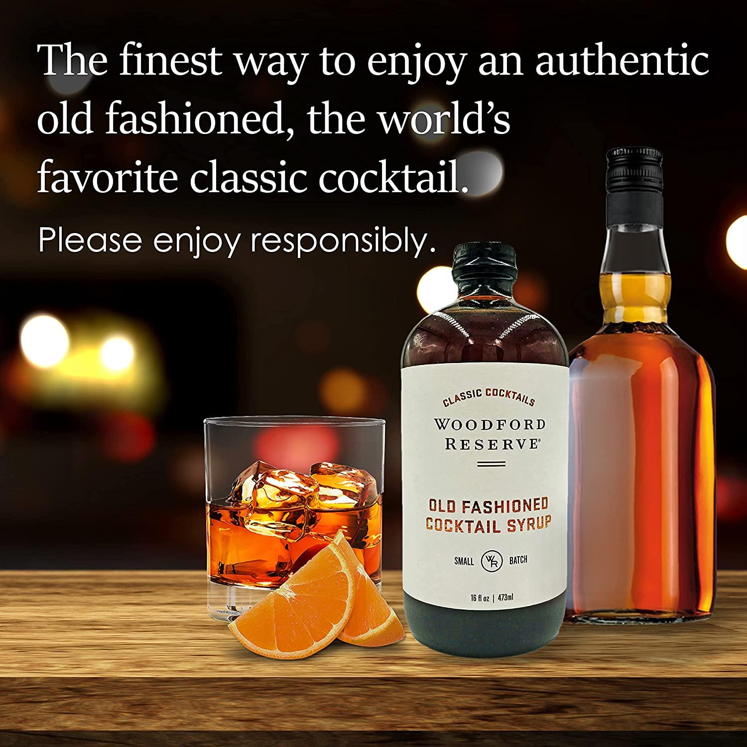 Woodford Reserve OldFashioned Syrup Premium Cocktail Mix for