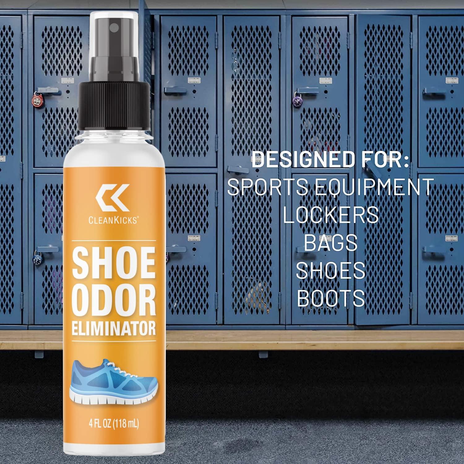 CleanKicks Odor Eliminator Spray, Deodorizes & Removes Bad Smells