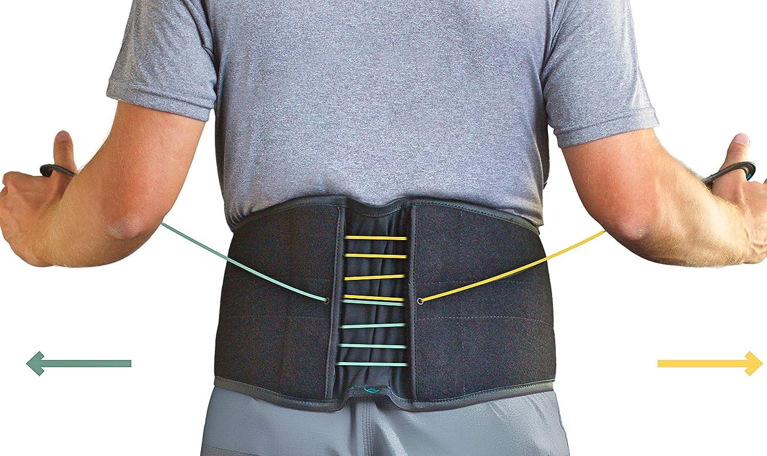 Aspen Quikdraw PRO Back Brace with Pulley System for LowerBack and