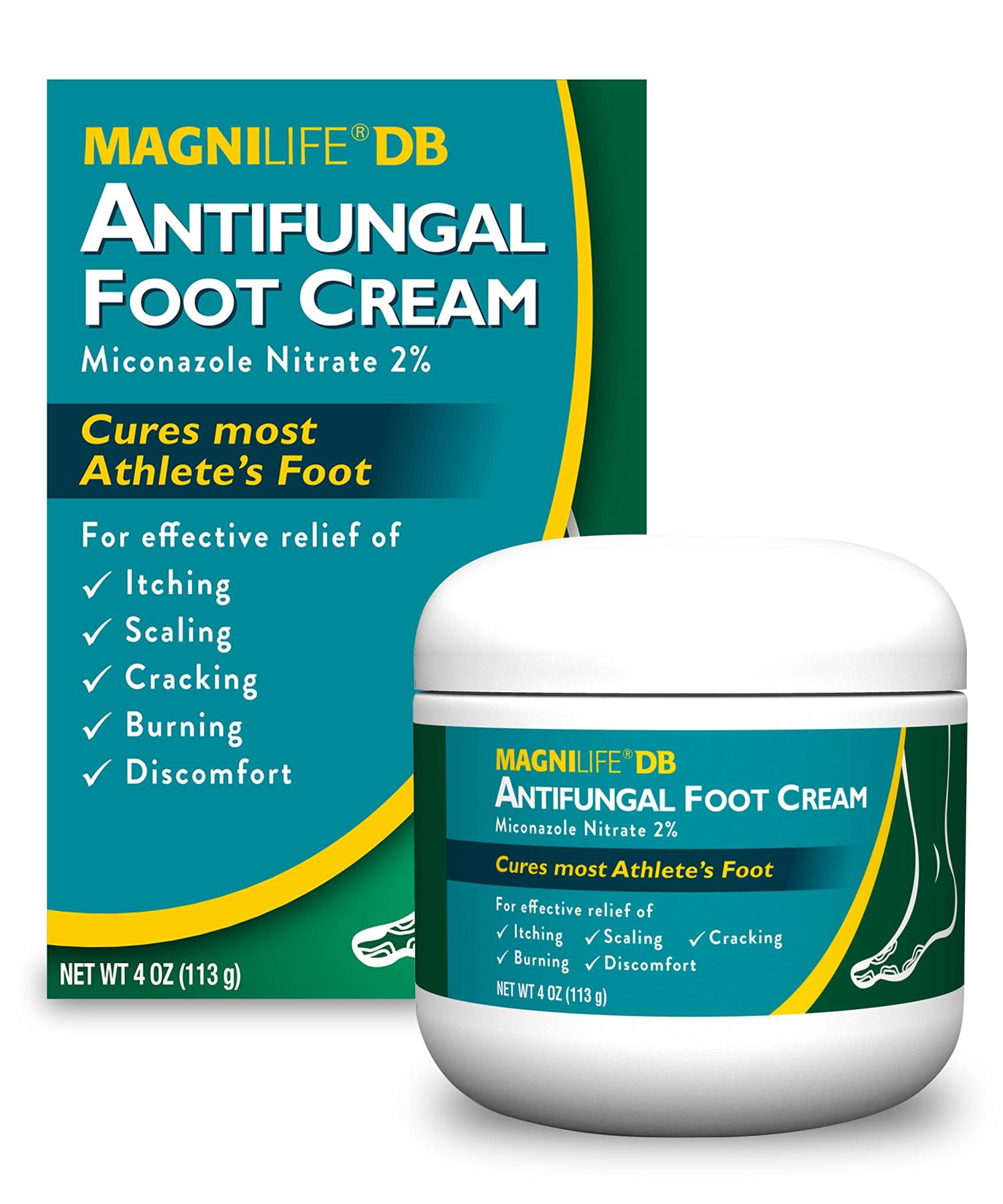 MagniLife DB Antifungal Foot Cream Soothing FastActing Relief of