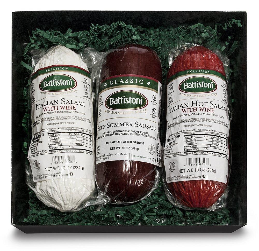 Battistoni Salami & Summer Sausage Lovers Gift Box