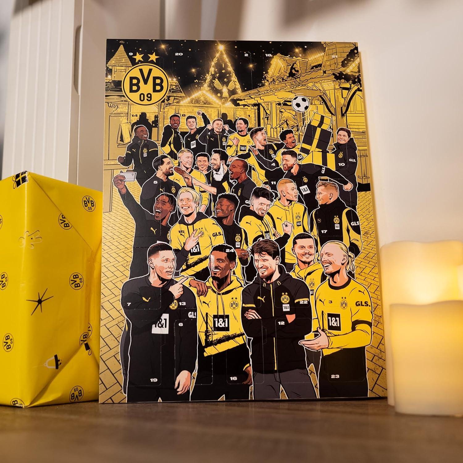 Calendario De Postales Del BVB 2024. Pequeño Calendario Para Grandes Fanáticos