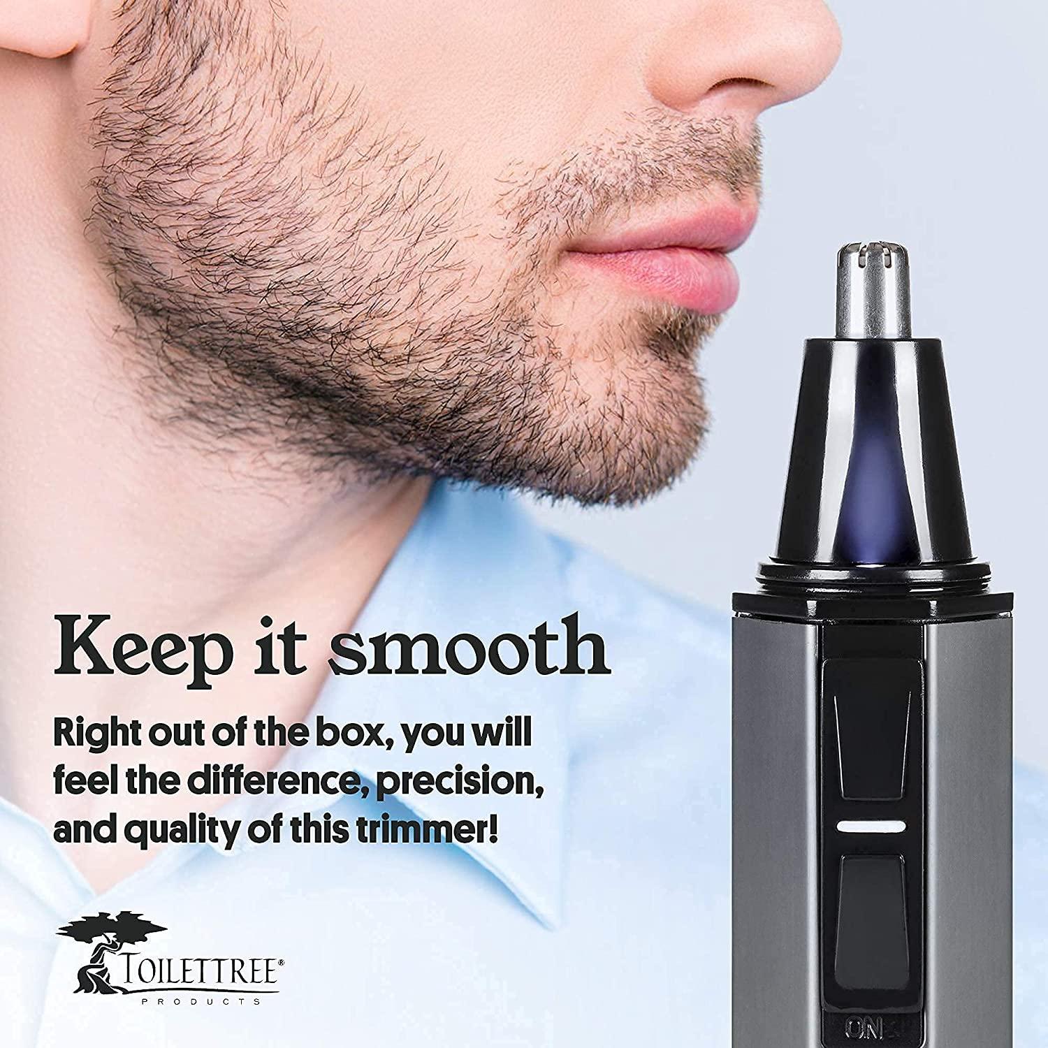 ToiletTree Products Water Resistant Stainless Steel Nose and Ear Hair