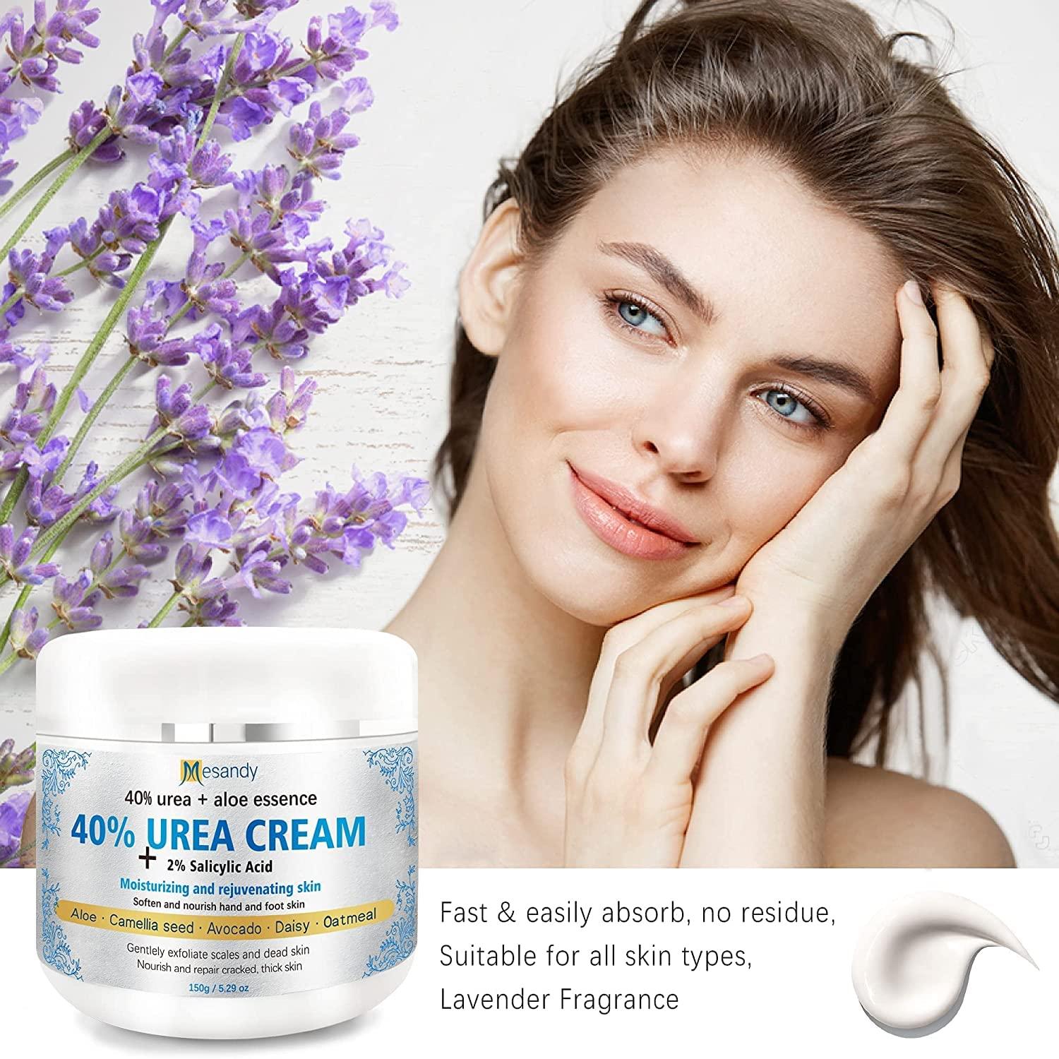 Urea Cream 40 Percent for Feet Maximum Strength with 2 Salicylic