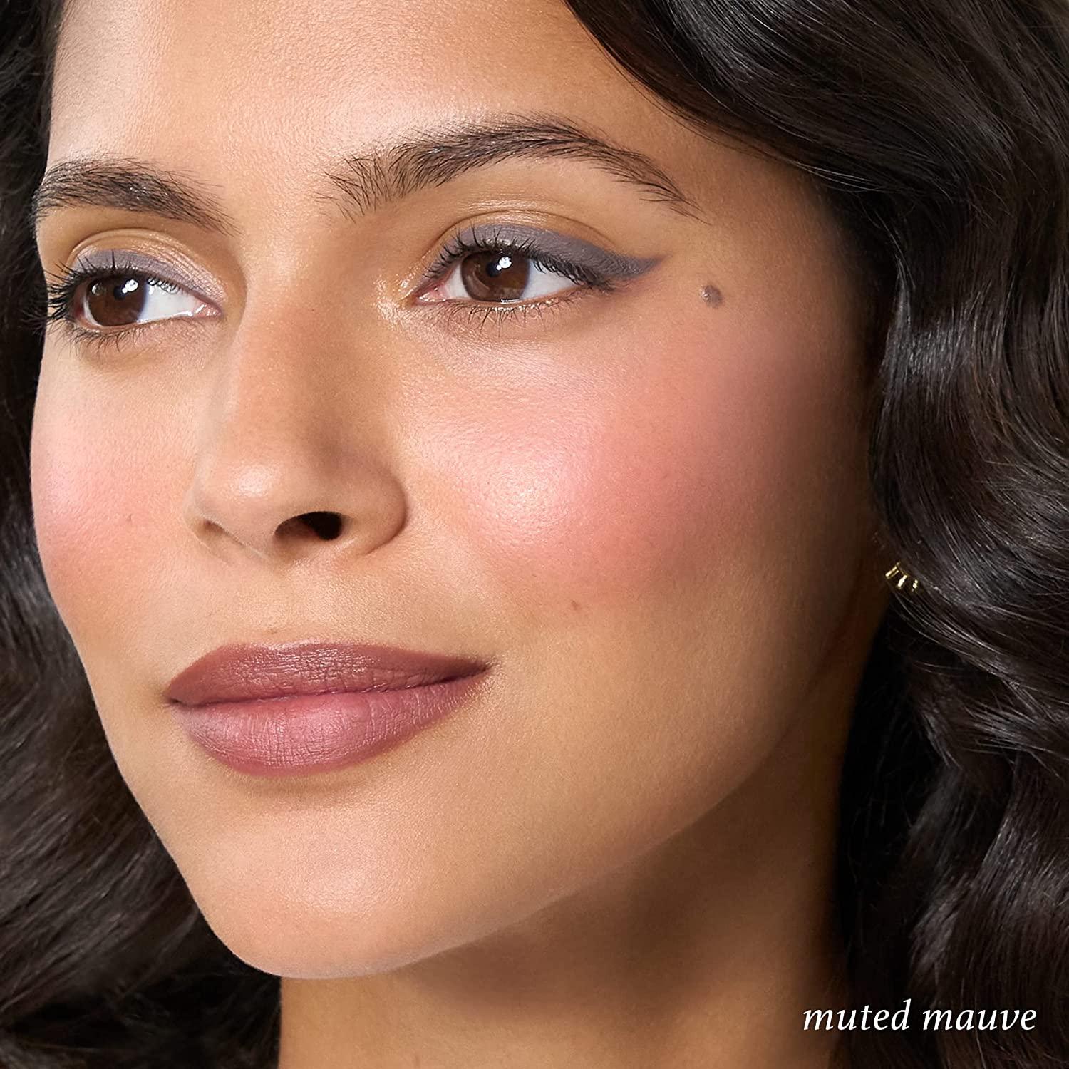 Julep Skip The Brush Cream to Powder Blush Stick Muted Mauve