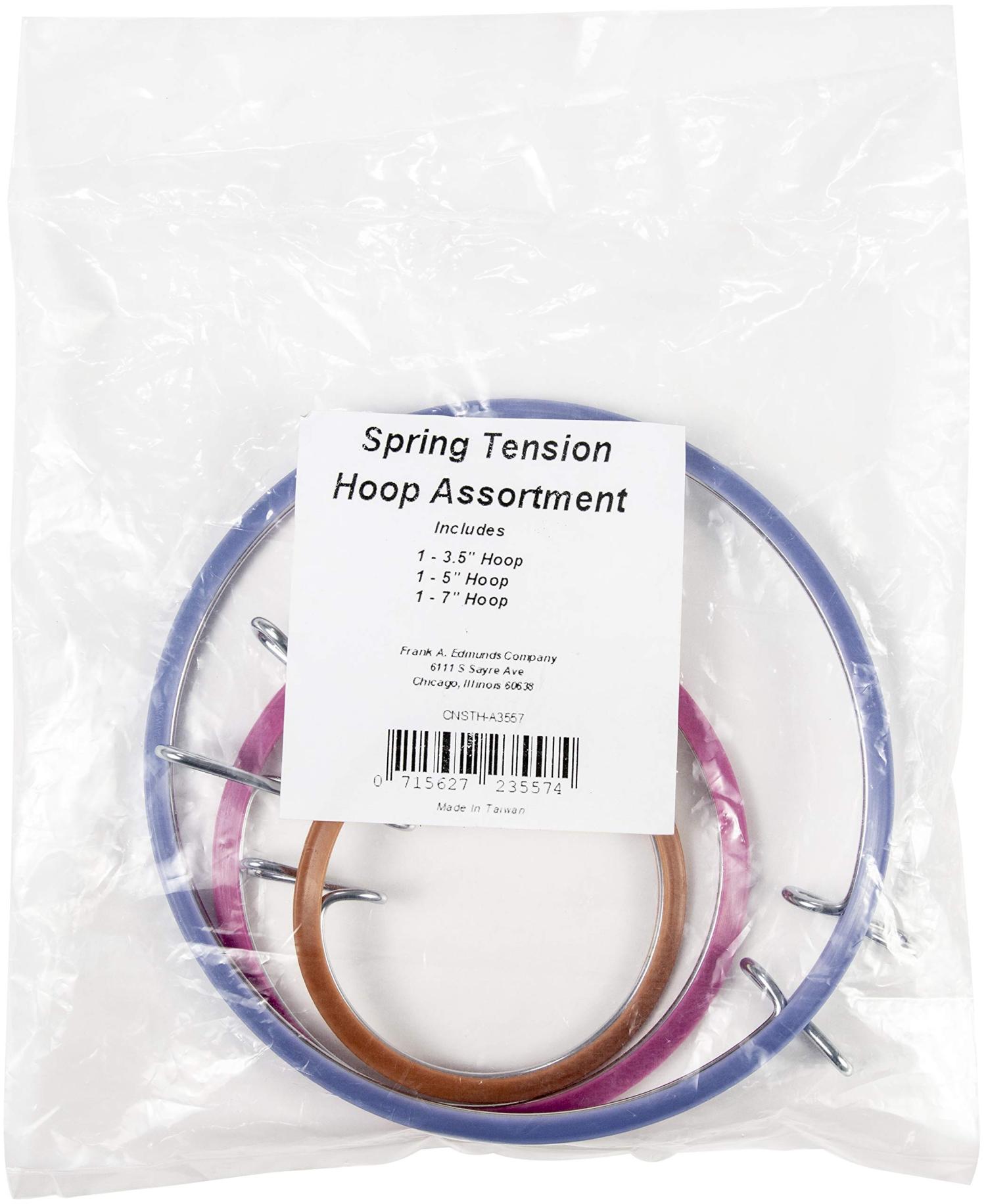 Frank Edmunds Set of Spring Tension Embroidery Hoops