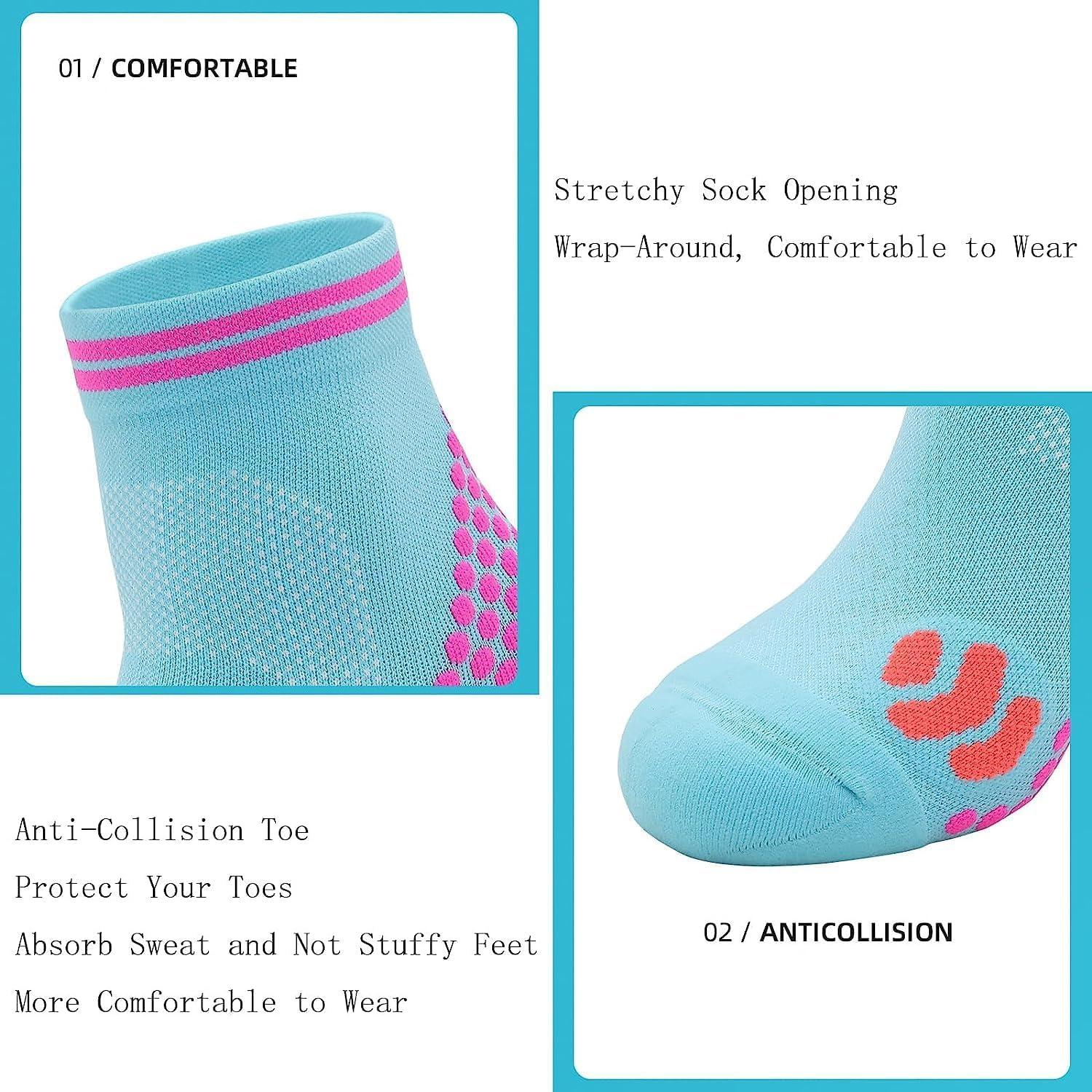 Calze HIGHERSOCKS Agli Ioni Di Titanio E Infrarossi Lontani – Per Stimolare La Circolazione, Unisex, 5 Colori (Arancione, Blu, Azzurro, Bianco, Nero)