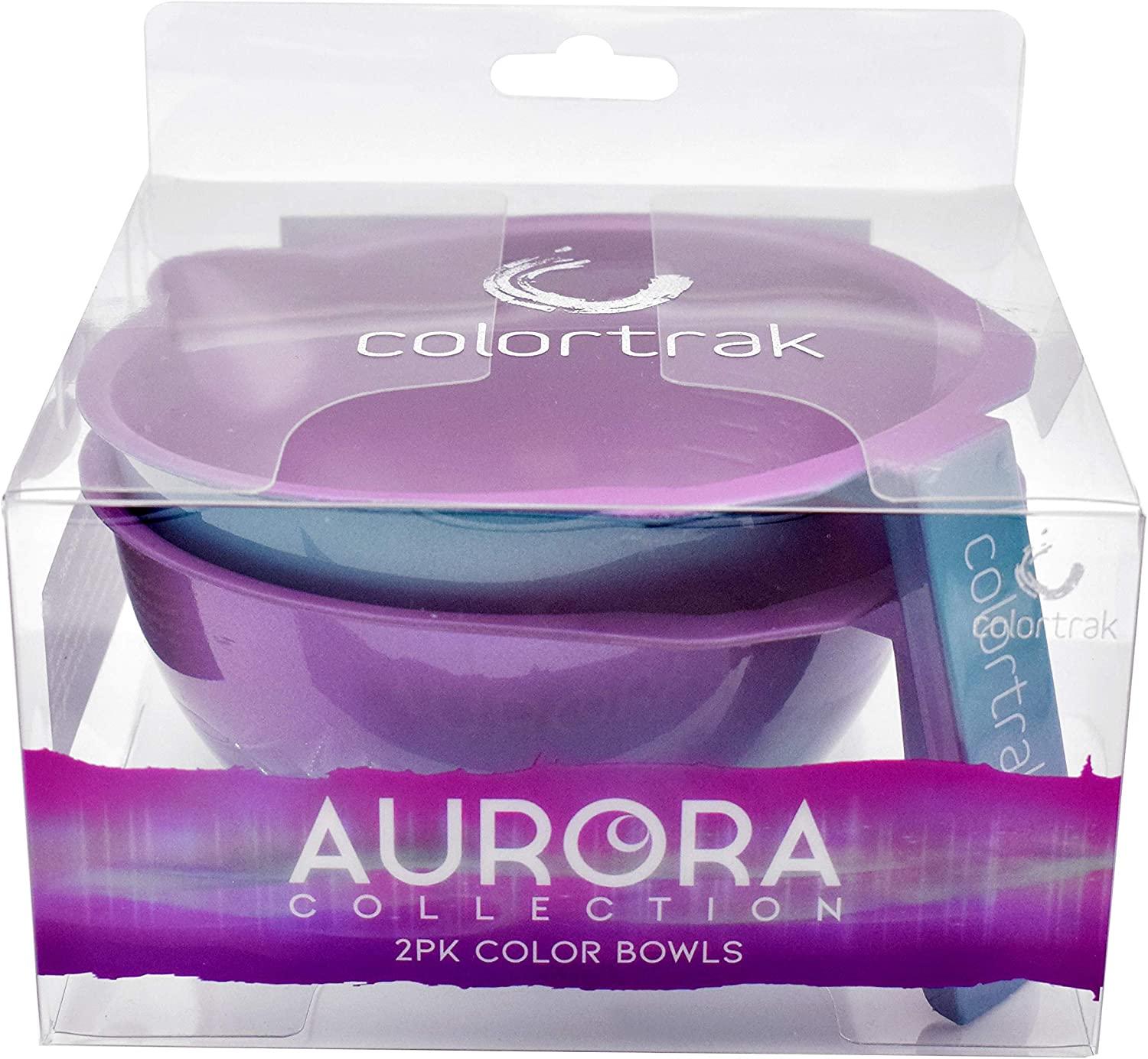 Colortrak SC Aurora Bowls, Stackable Color Bowls With NonSlip Rubber