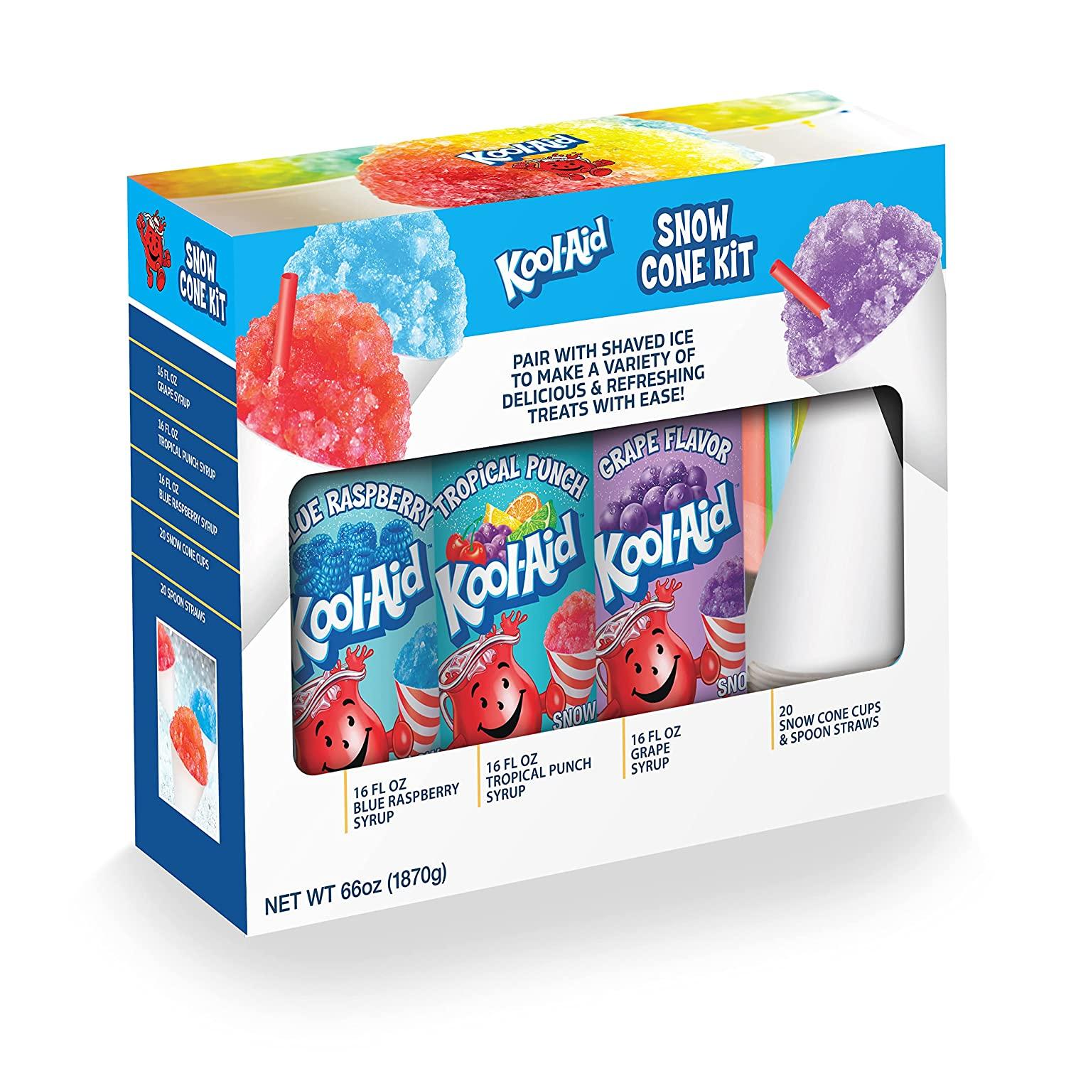 Koaii 6 Pack Hawaiian Shave Ice Mold Party Set with Lids. Up Your Game for Snow Cone Treats with Our BPA-Free Cups. Two Bonus Lids for Easy