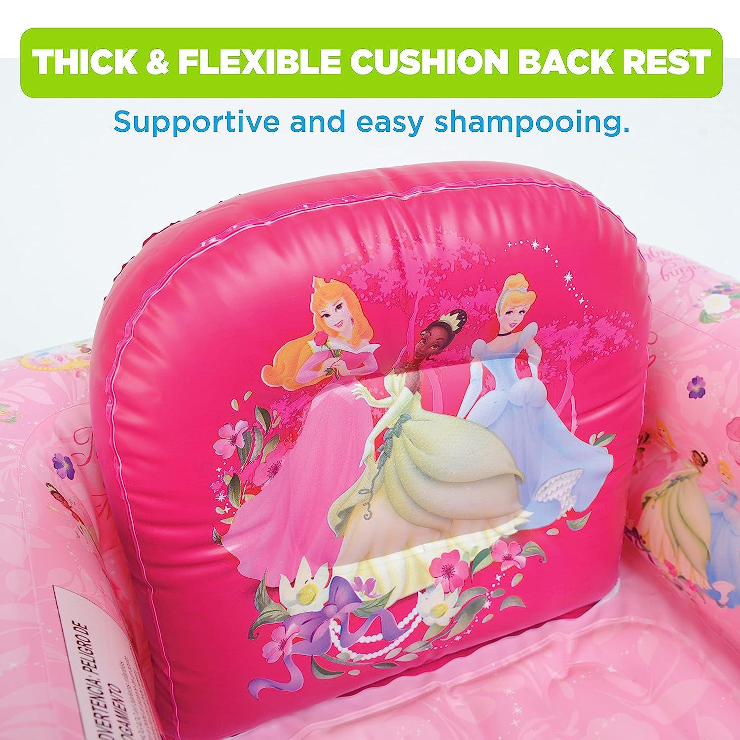 Ginsey Disney Princess Air Filled Cushion Bath Tub Free Standing