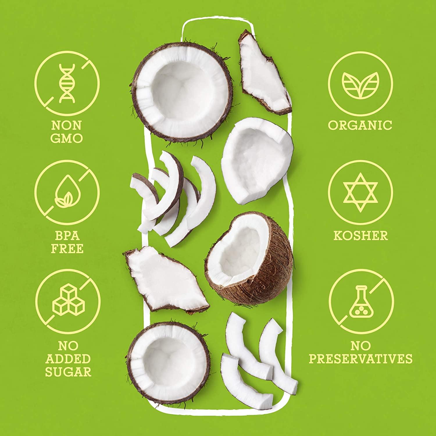 CoCo Joy Natural Coconut Water, 100 Coconut Water, Fresh, LowCalorie