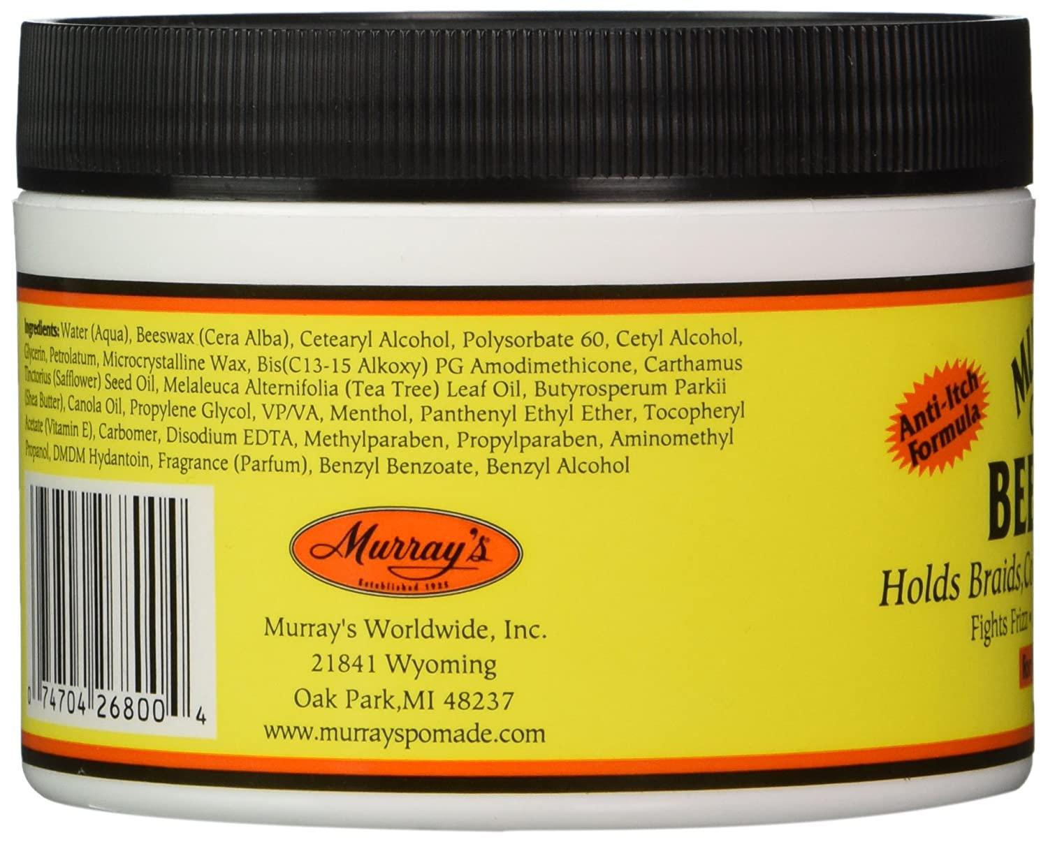 Murray's Beeswax, Cream, 6 Ounce Cream Beeswax