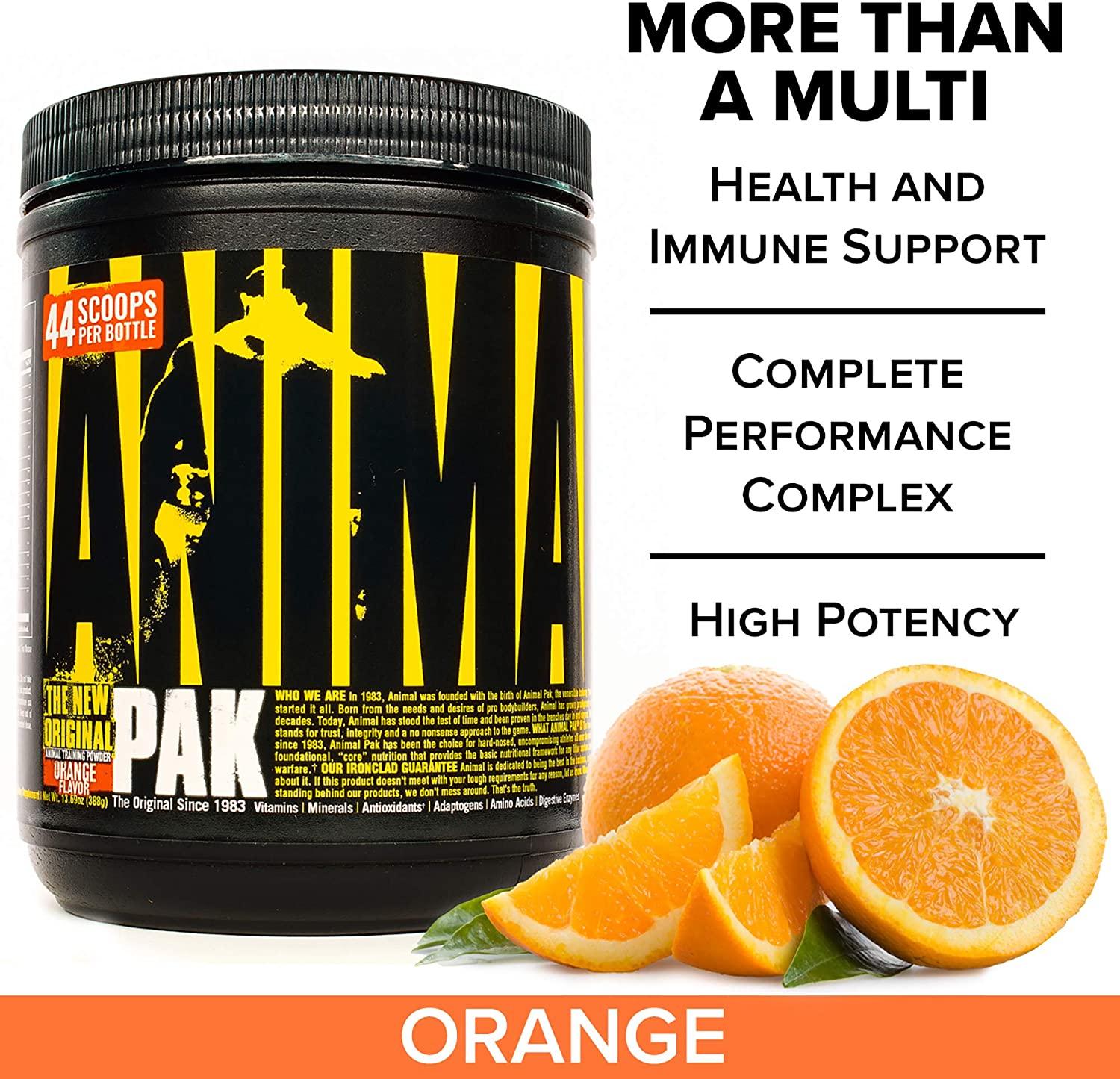  - Universal Nutrition Animal Pak Orange Crushed  oz (295 g)