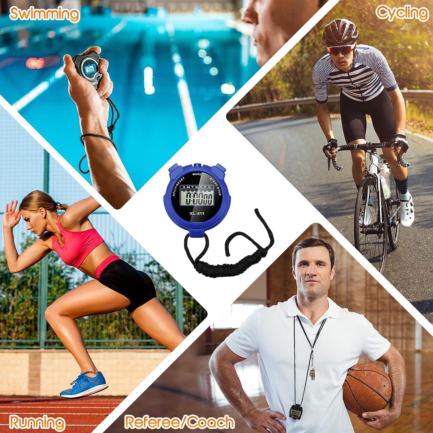 12 Pcs Digital Stopwatch Timer for Sports - Multi Function Stopwatch ...