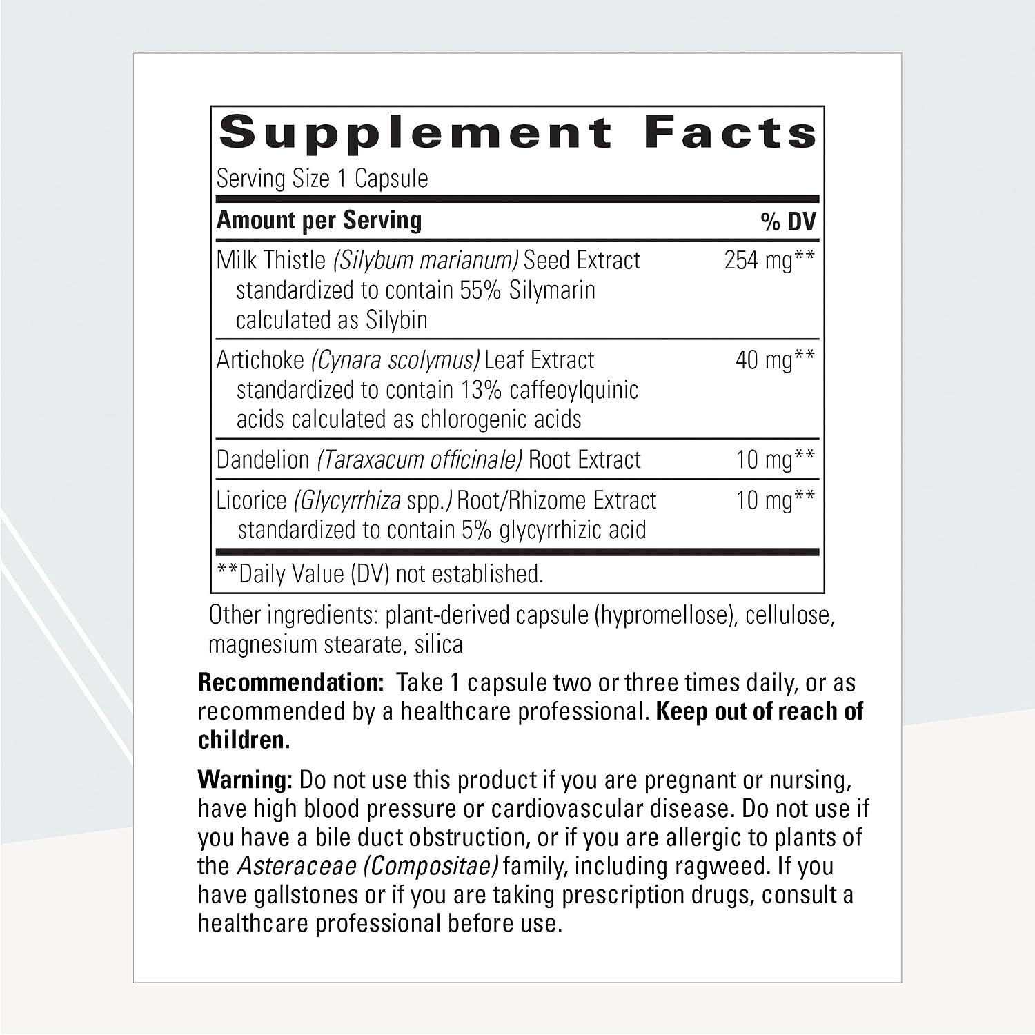 Integrative Therapeutics Super Milk Thistle X Liver Support Formula