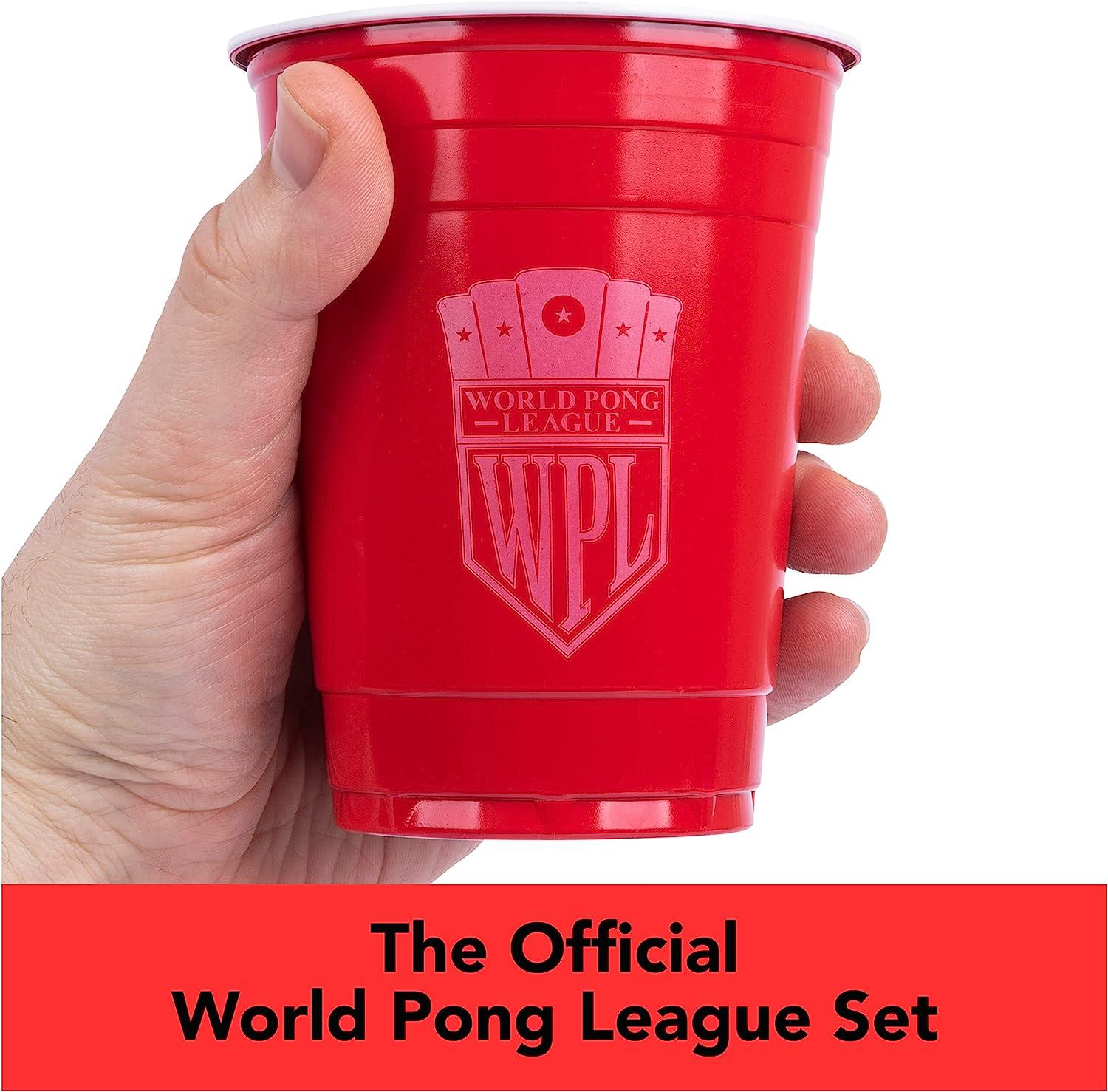 Post Malone, World Pong League Beer Pong Drinking Game for Bachelor Party  Outdoor Games with Plastic Cups Ping Pong Balls, for Adults Ages 18 and up