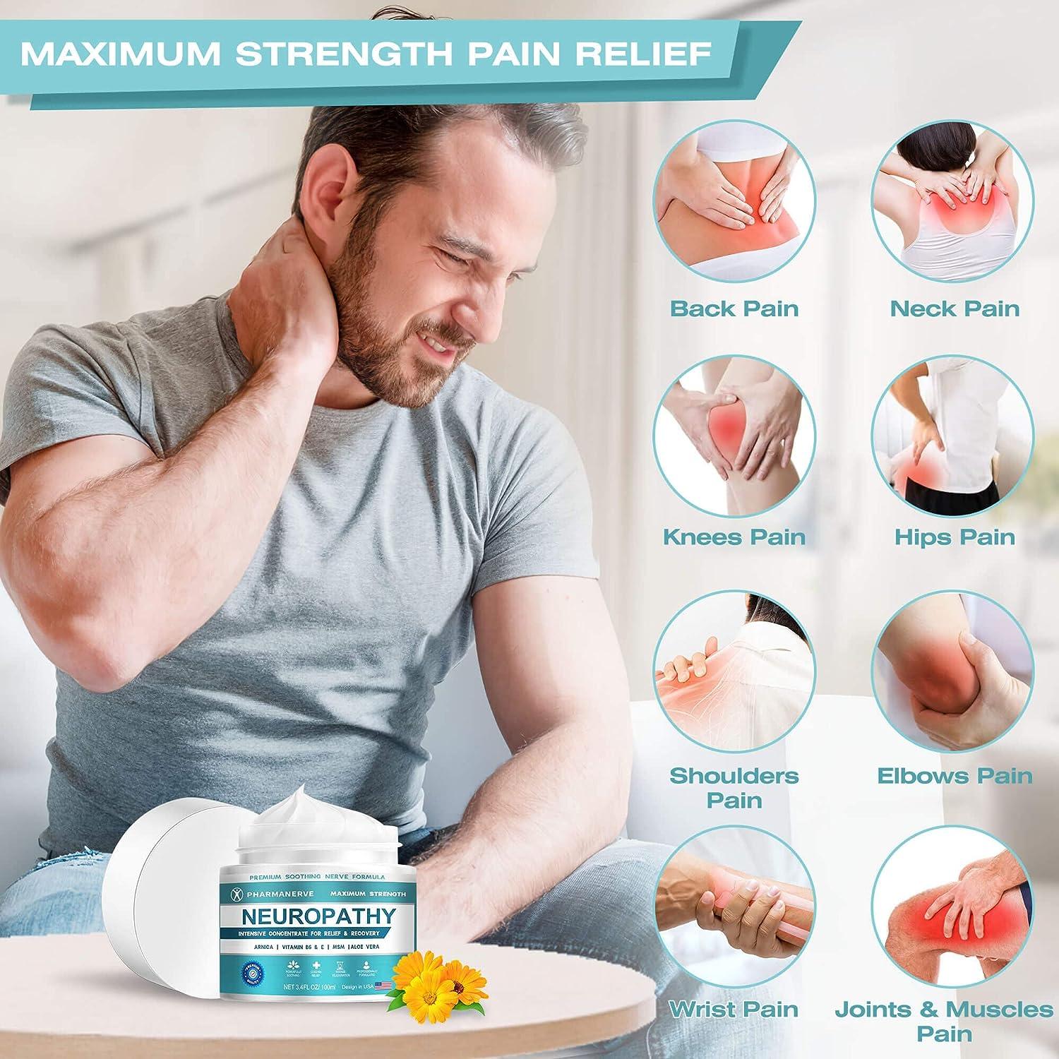 Neuropathy Pain Relief Cream Nerve Pain Relief Cream Maximum Strength