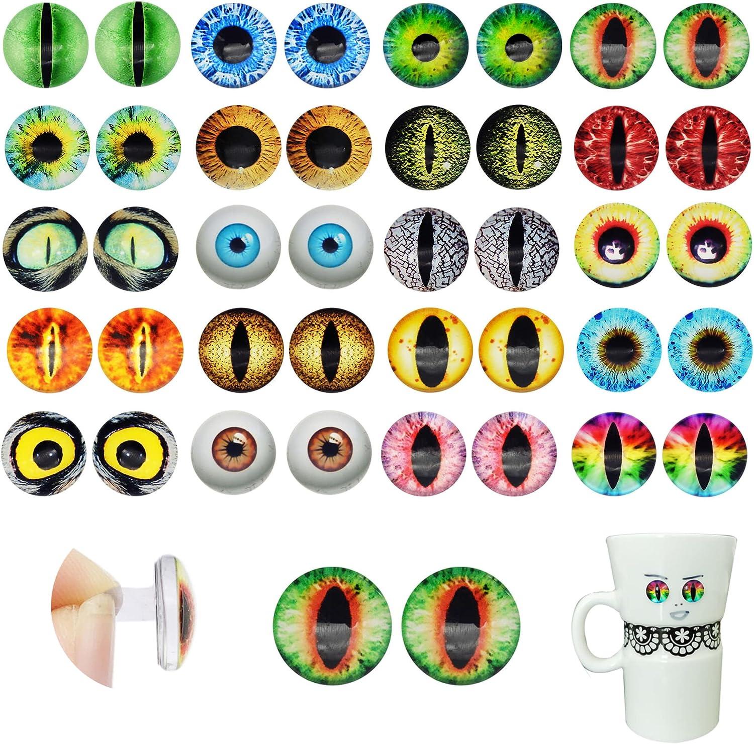 10mm Eyeball Stickers For Crafts