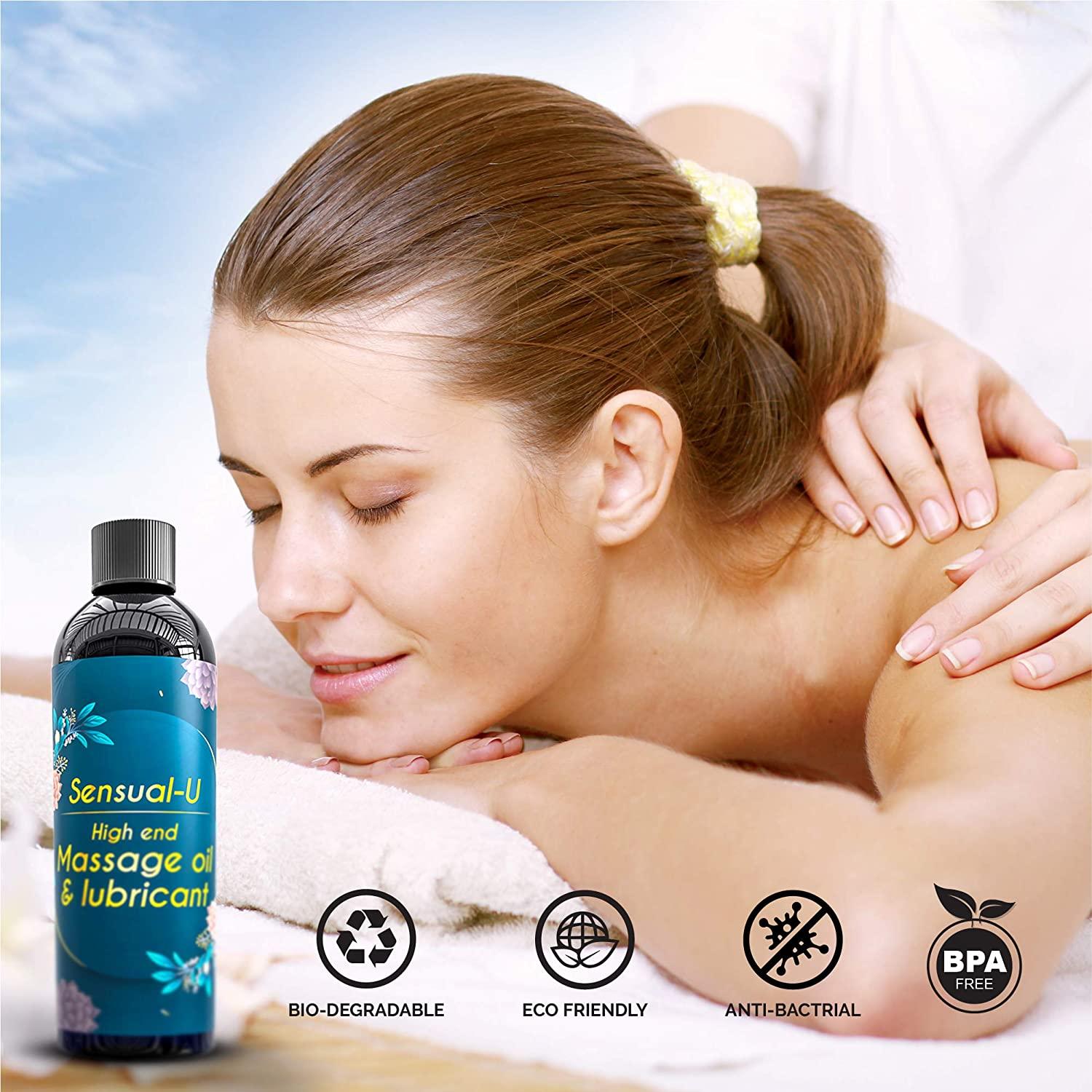 Essential Massage Oil with Nourishing Jasmine & Clove Oils for Men