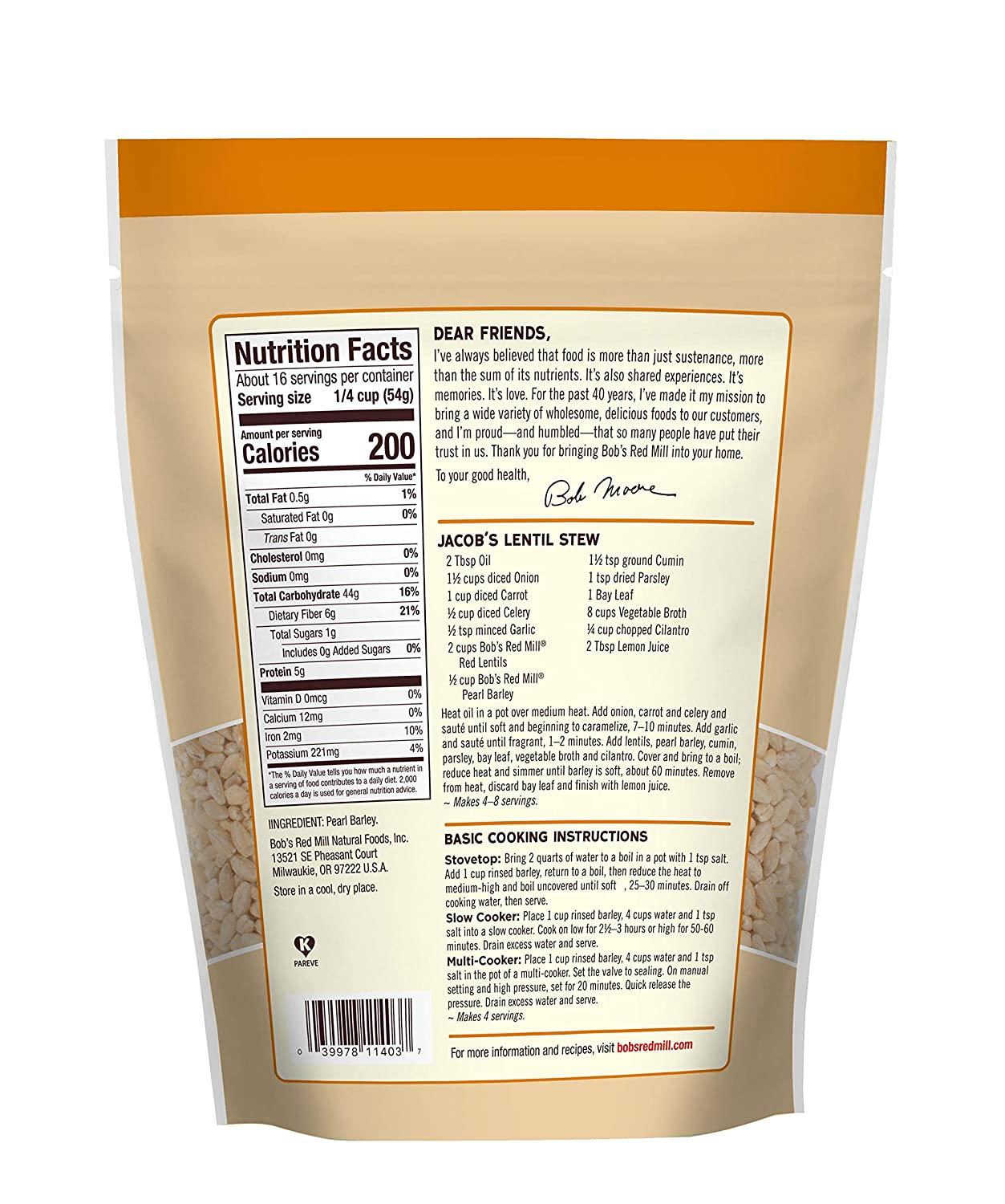 pearl barley bob's red mill