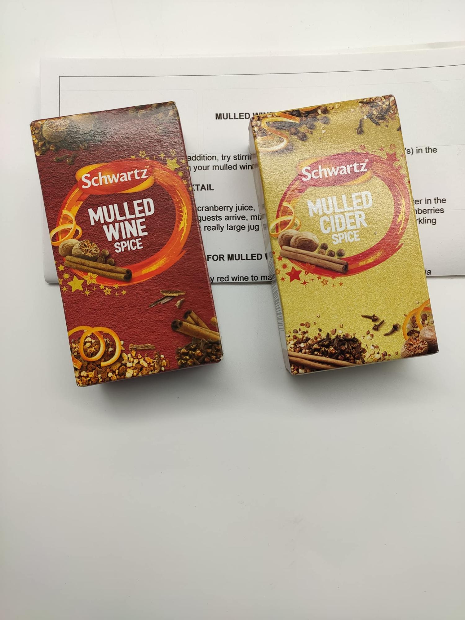 Schwartz Mulled Wine Carton 18g - Pack Of 2 - View #2