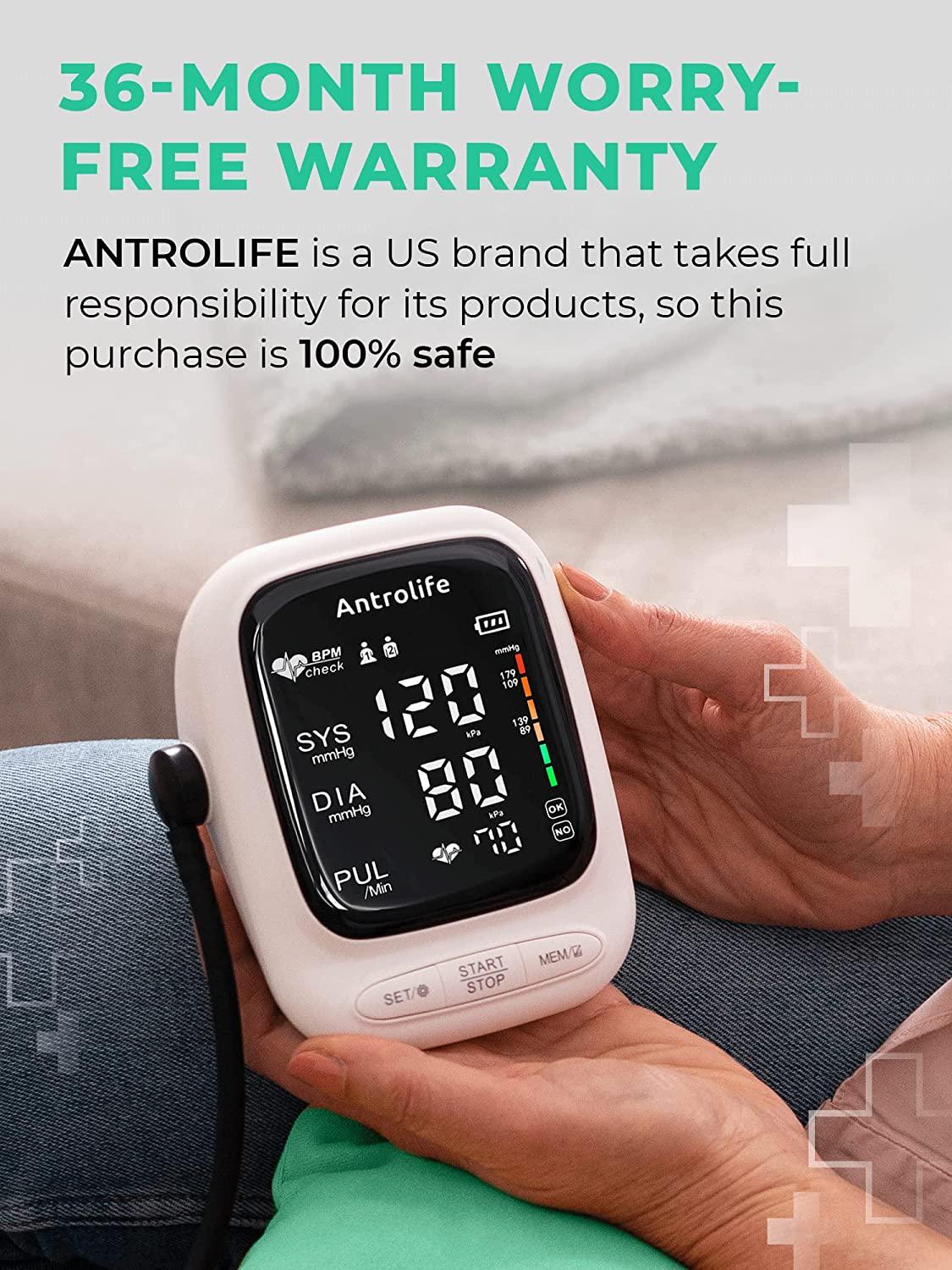Automatic Digital Upper Arm Blood Pressure Monitor Meter BP Cuff Machine