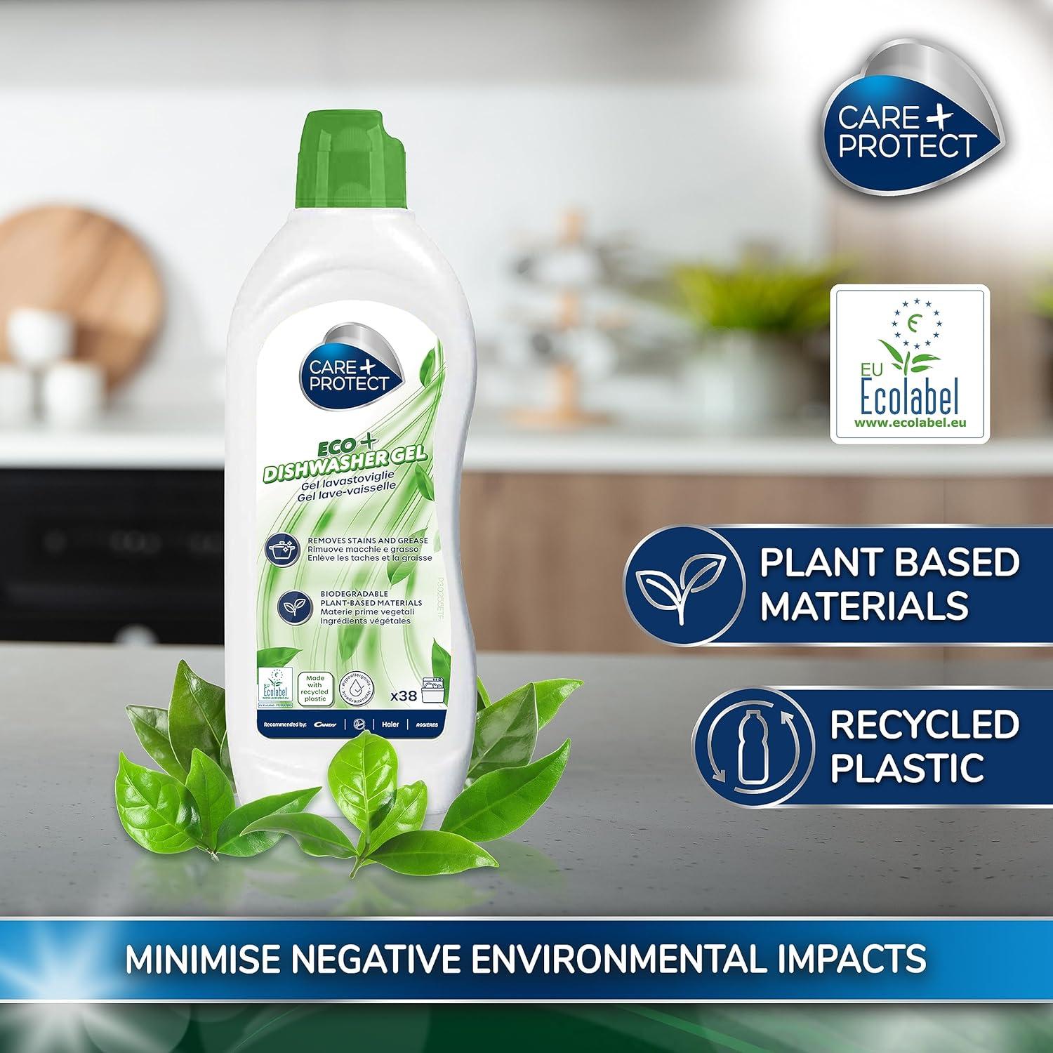 EcoFriendly Dishwasher Gel 650ml Hypoallergenic & PhosphateFree