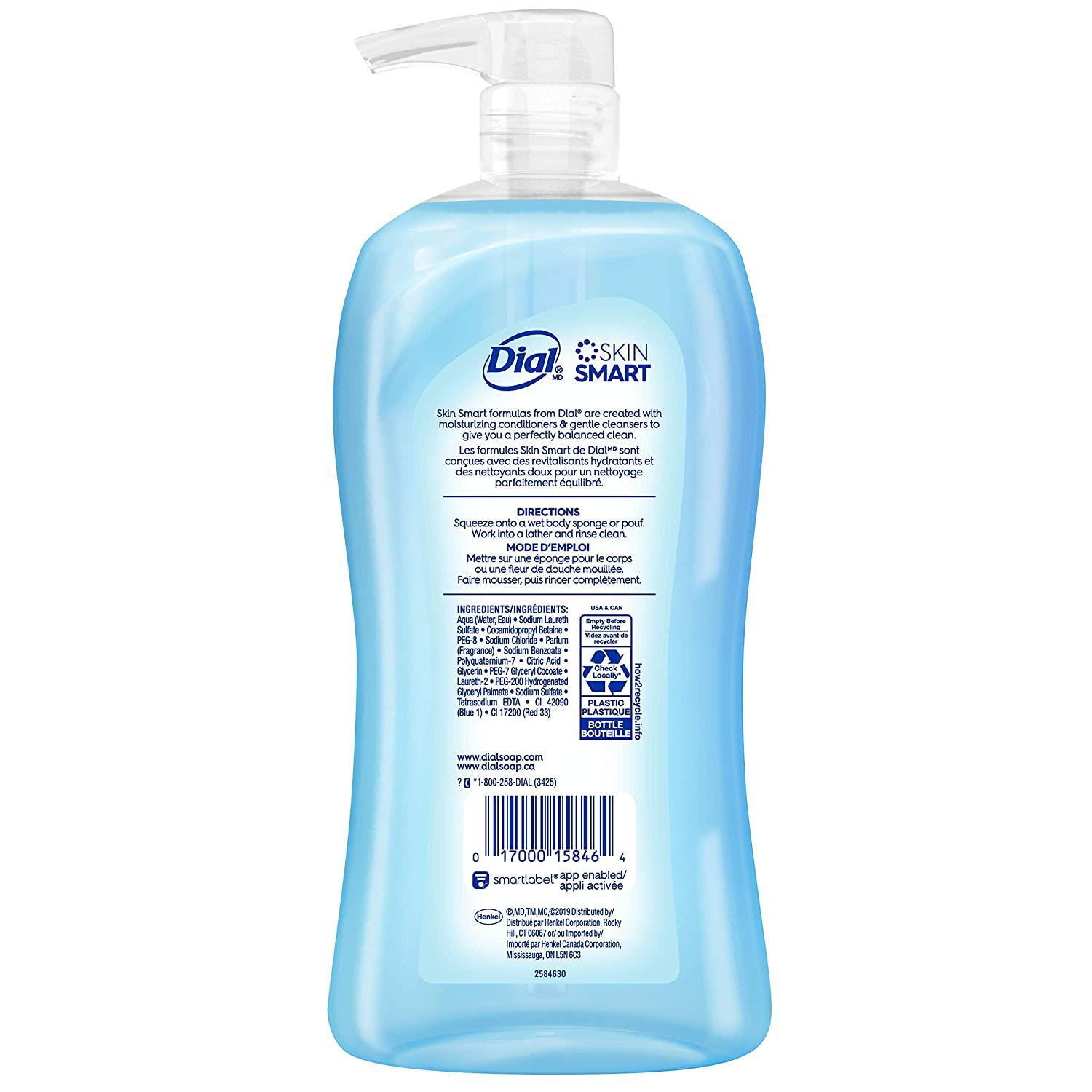 Dial Body Wash, Coconut Water, 32 Fluid Ounces