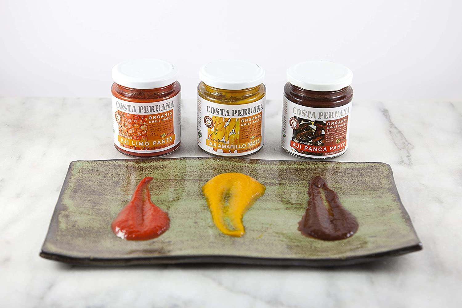 Zocalo Peru Organic Aji Amarillo Chili Paste, 8 Ounce (Pack of 2)