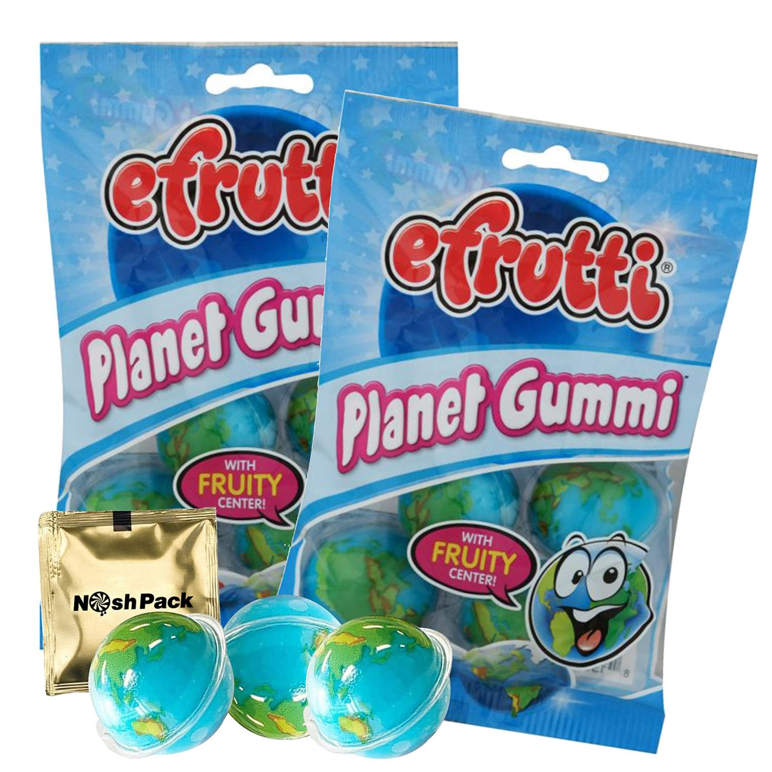 Efrutti Gummi Candy Fruity Jelly Gummies with Nosh Pack Mints
