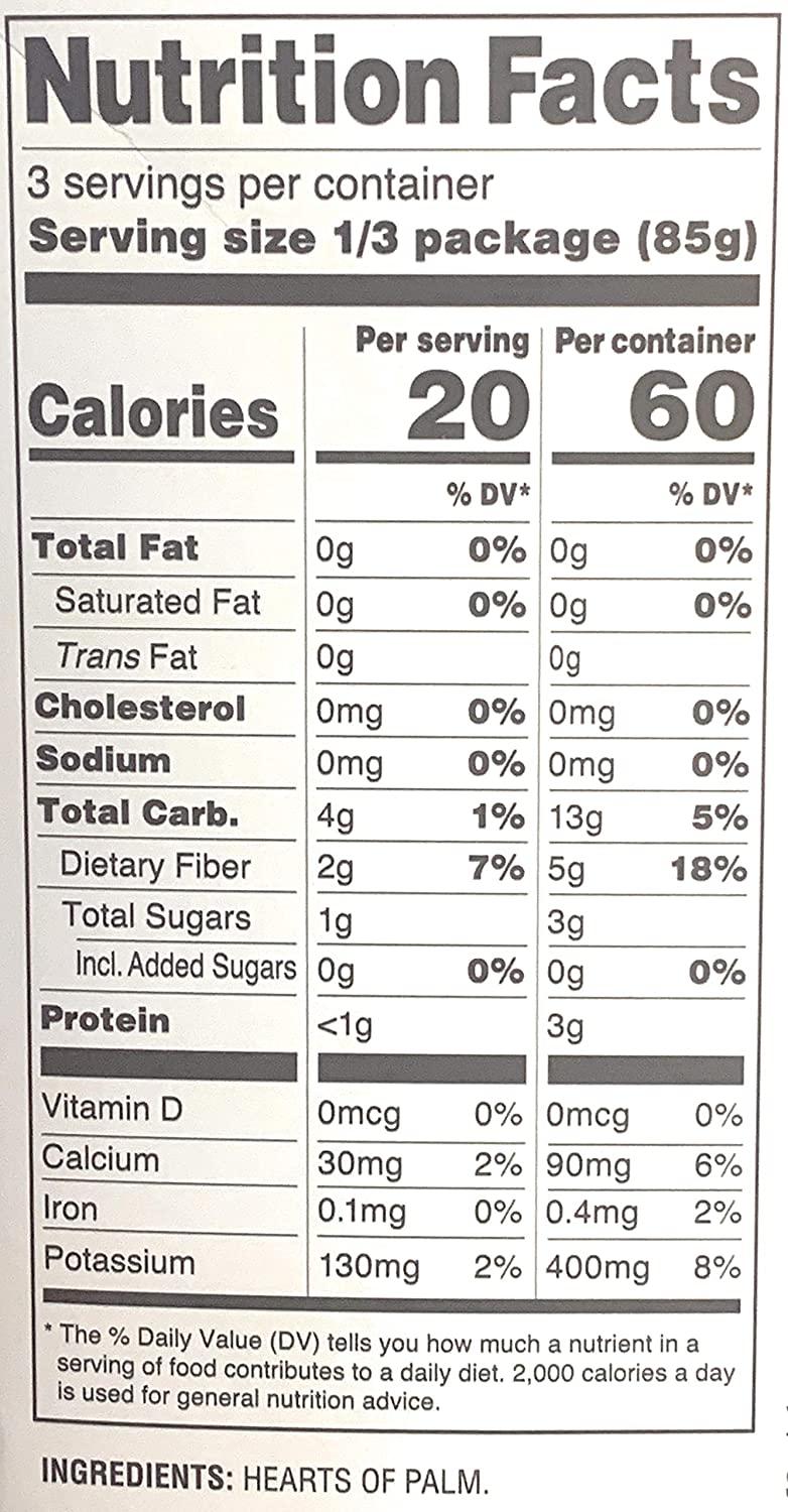 Trader Joes Hearts of Palm Pasta Linguine Shaped Gluten Free Vegan 9