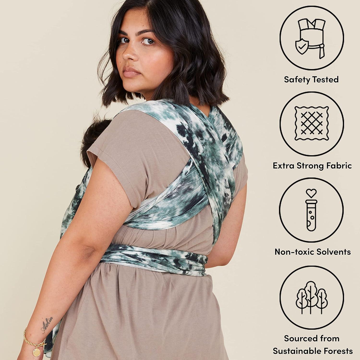 Freerider Co. Baby Sling Stretchy Baby Wrap Carrier Newborn 30lbs