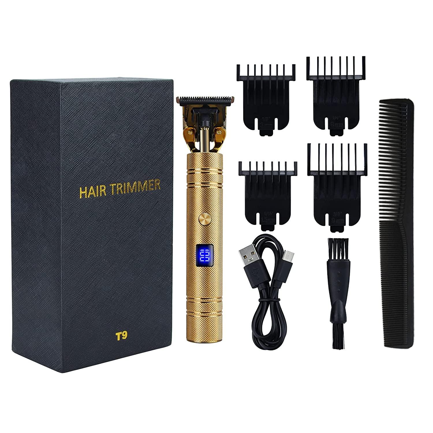 Hair Clippers for Men, FACEBOX Professional Hair Trimmer Zero Gapped