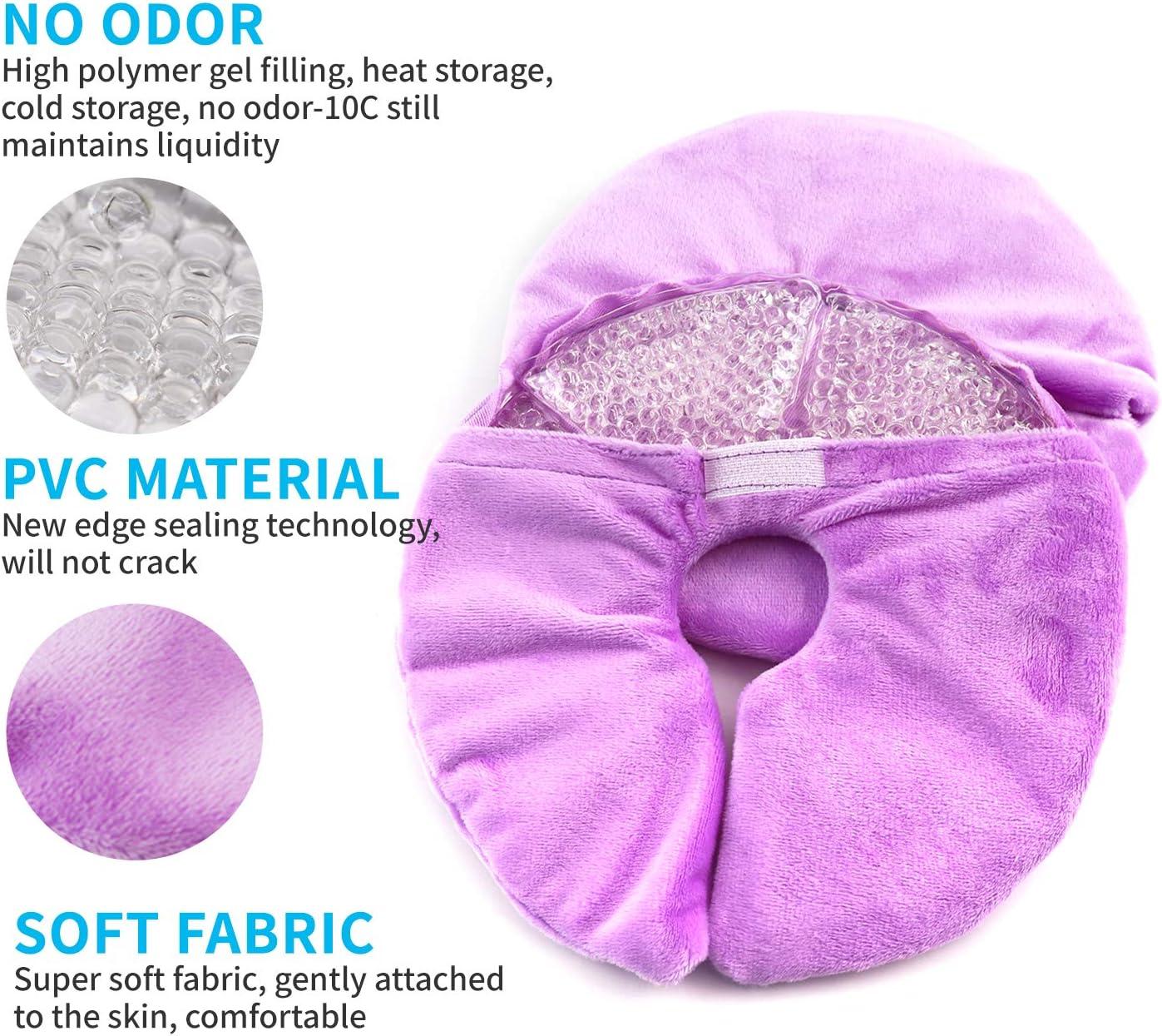 Breast Hot Cold Pack, Breastfeeding Soothing Gel Pads Reusable Breast Gel  Packs Breast Gel Pads For Breastfeeding 